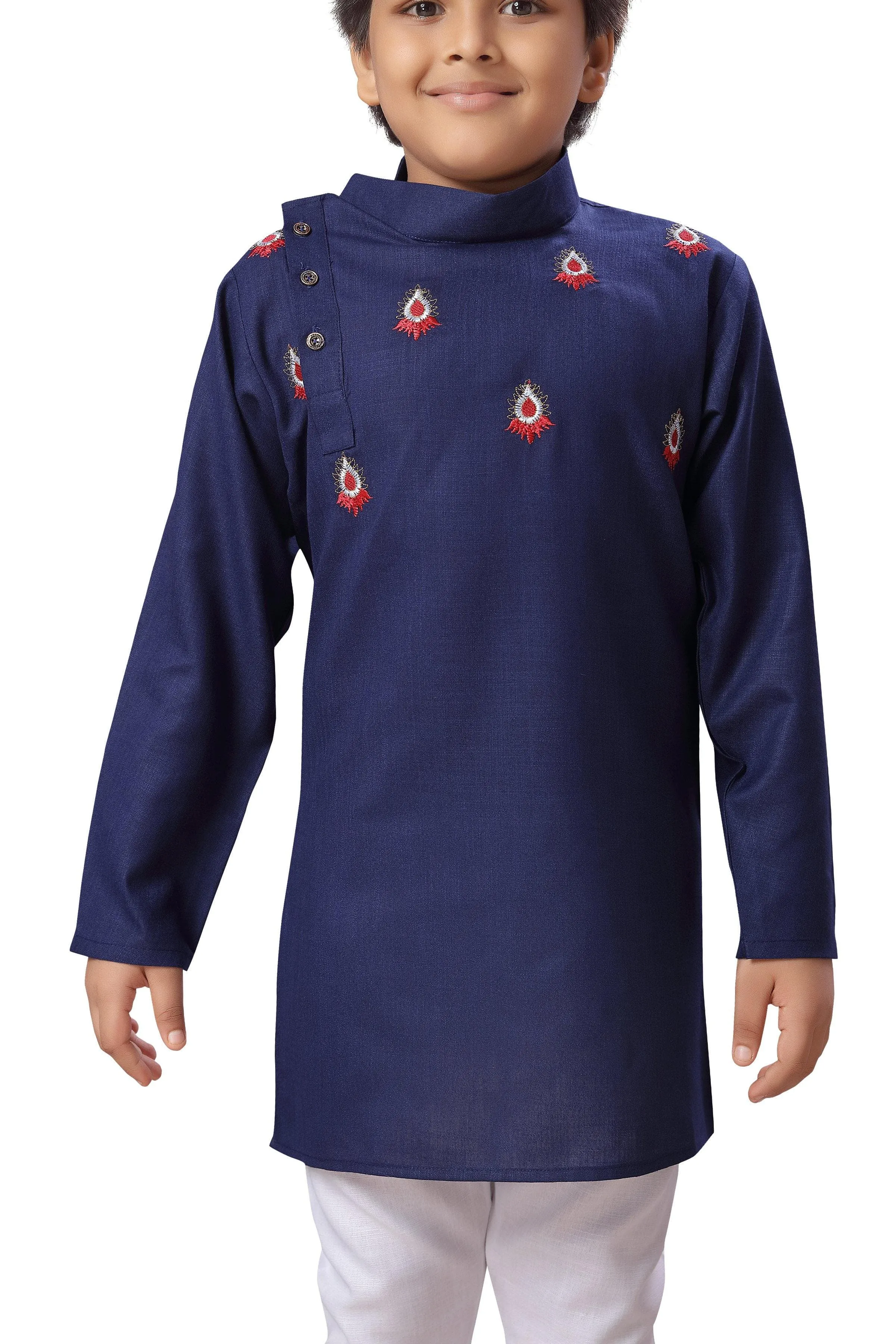 Ahhaaaa Ethnic Indo Western Sherwani with Waistcoat for Boys