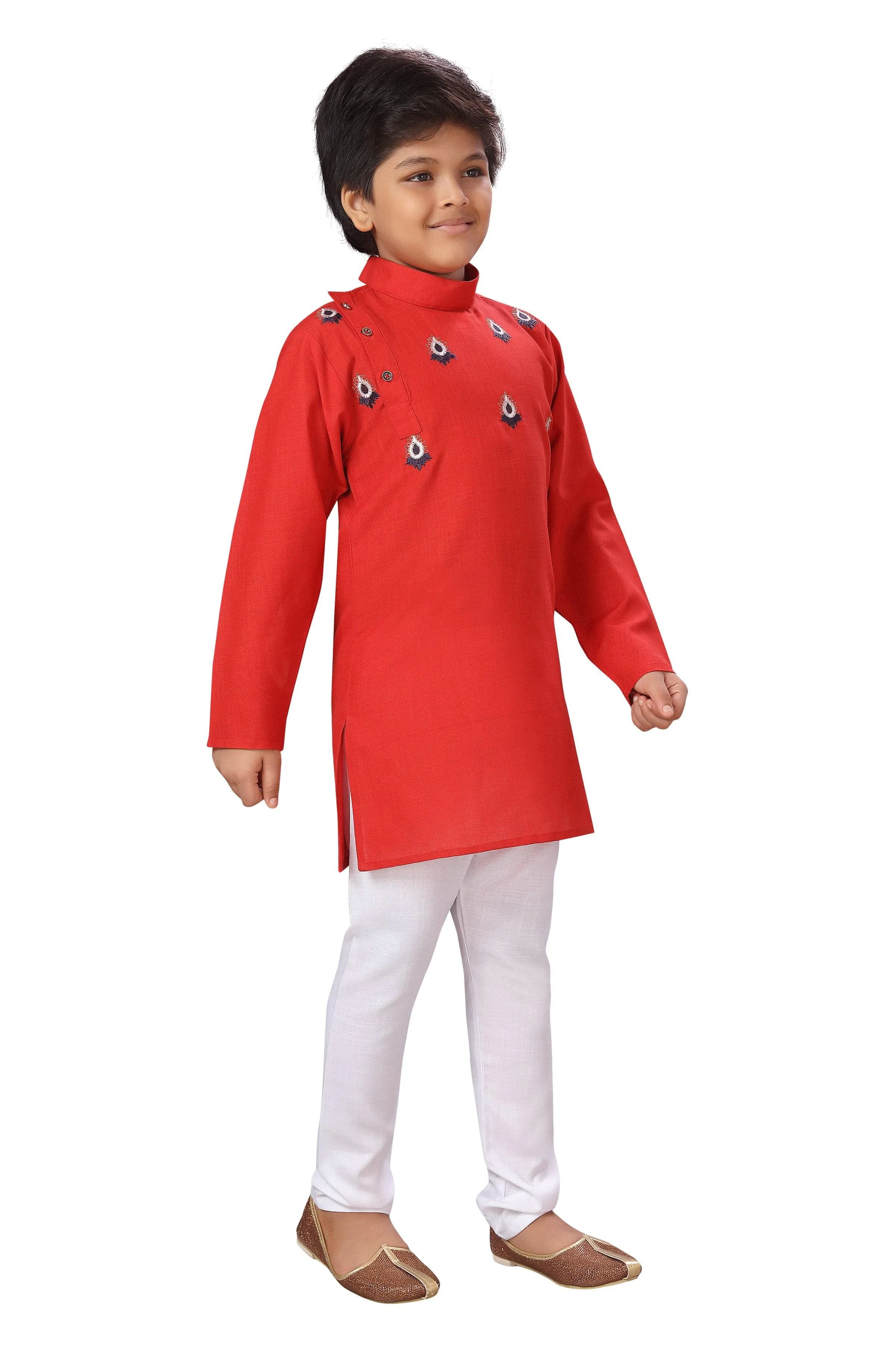 Ahhaaaa Ethnic Indo Western Sherwani with Waistcoat for Boys