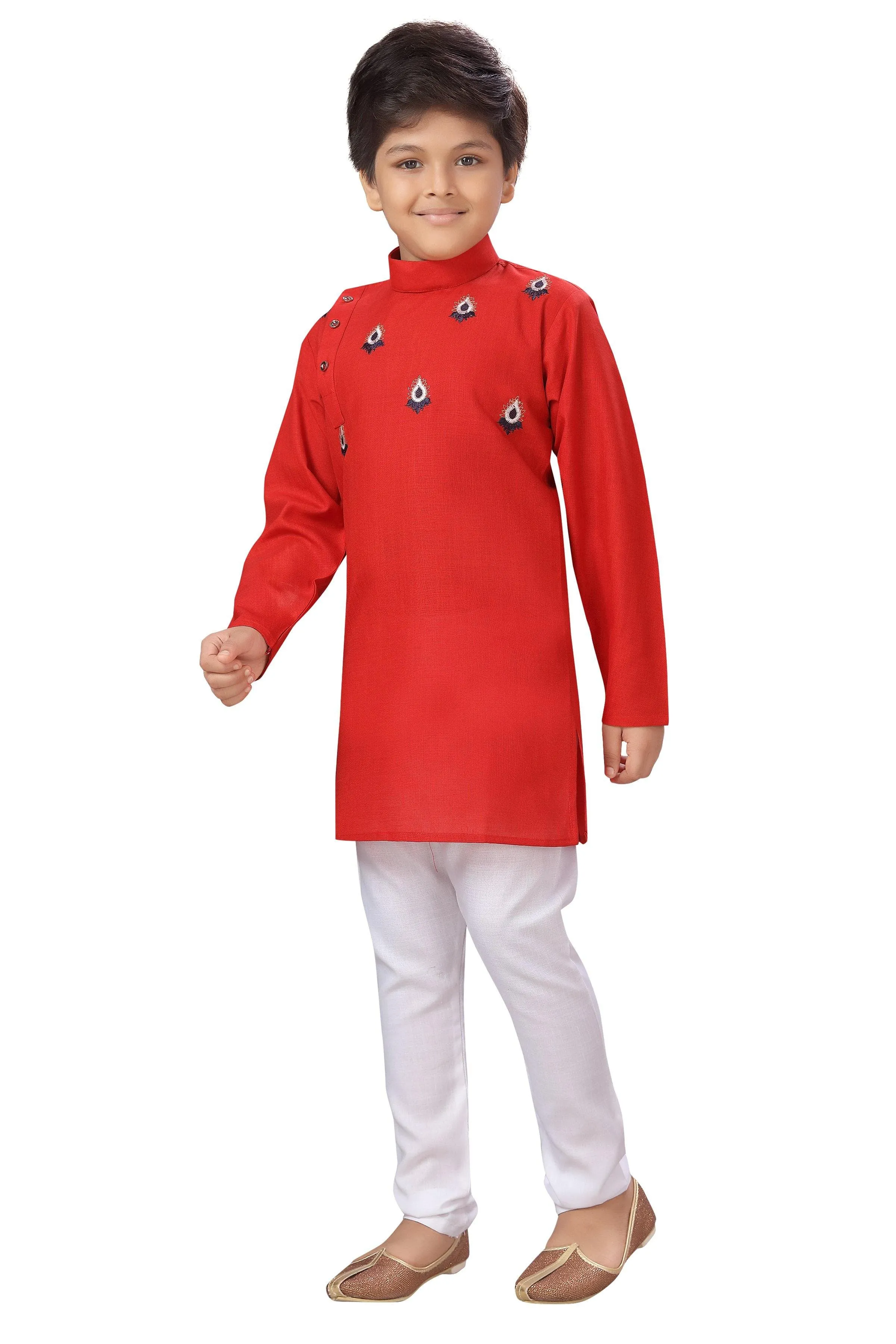 Ahhaaaa Ethnic Indo Western Sherwani with Waistcoat for Boys