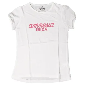 Amnesia Ibiza Classic Logo Kids Girls T-shirt