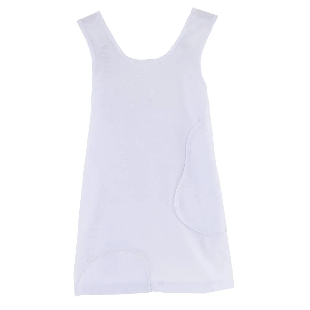 Apron Dress | White