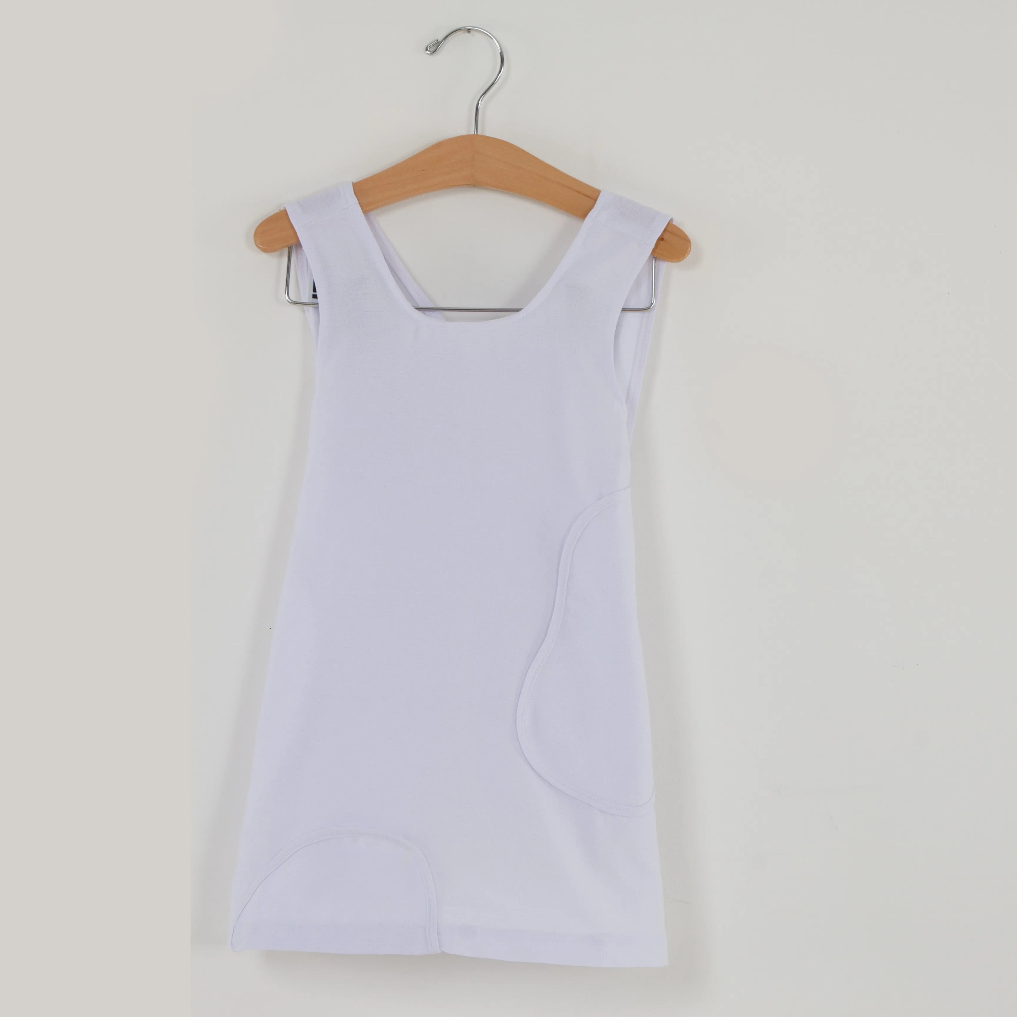 Apron Dress | White