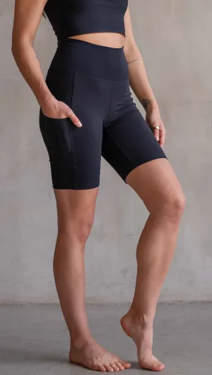 Black - EnviSoft Bicycle Length Shorts