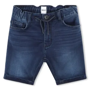 Blue Denim Shorts