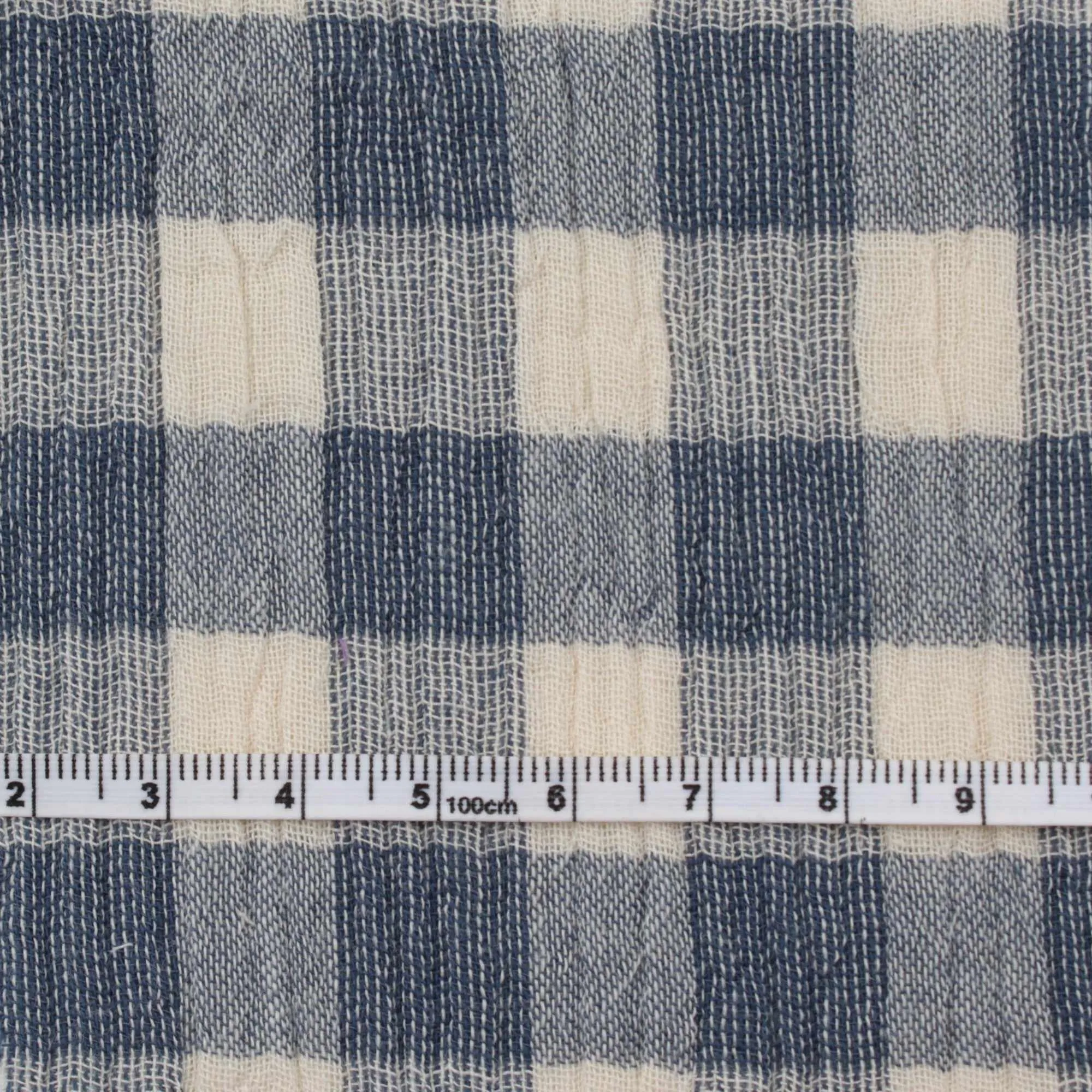 Cotton Double Muslin - Fancy Checks and Stripes Prints - 4 Variants