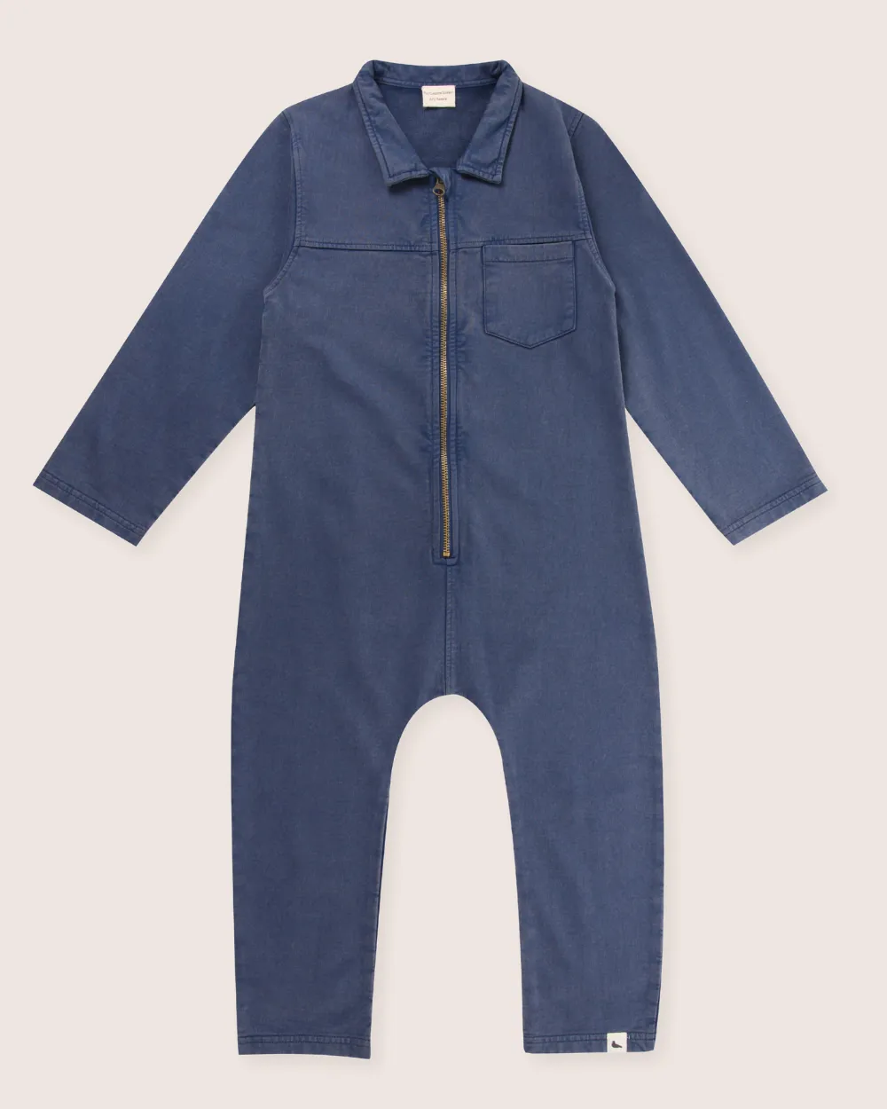 Denim Jersey Overalls