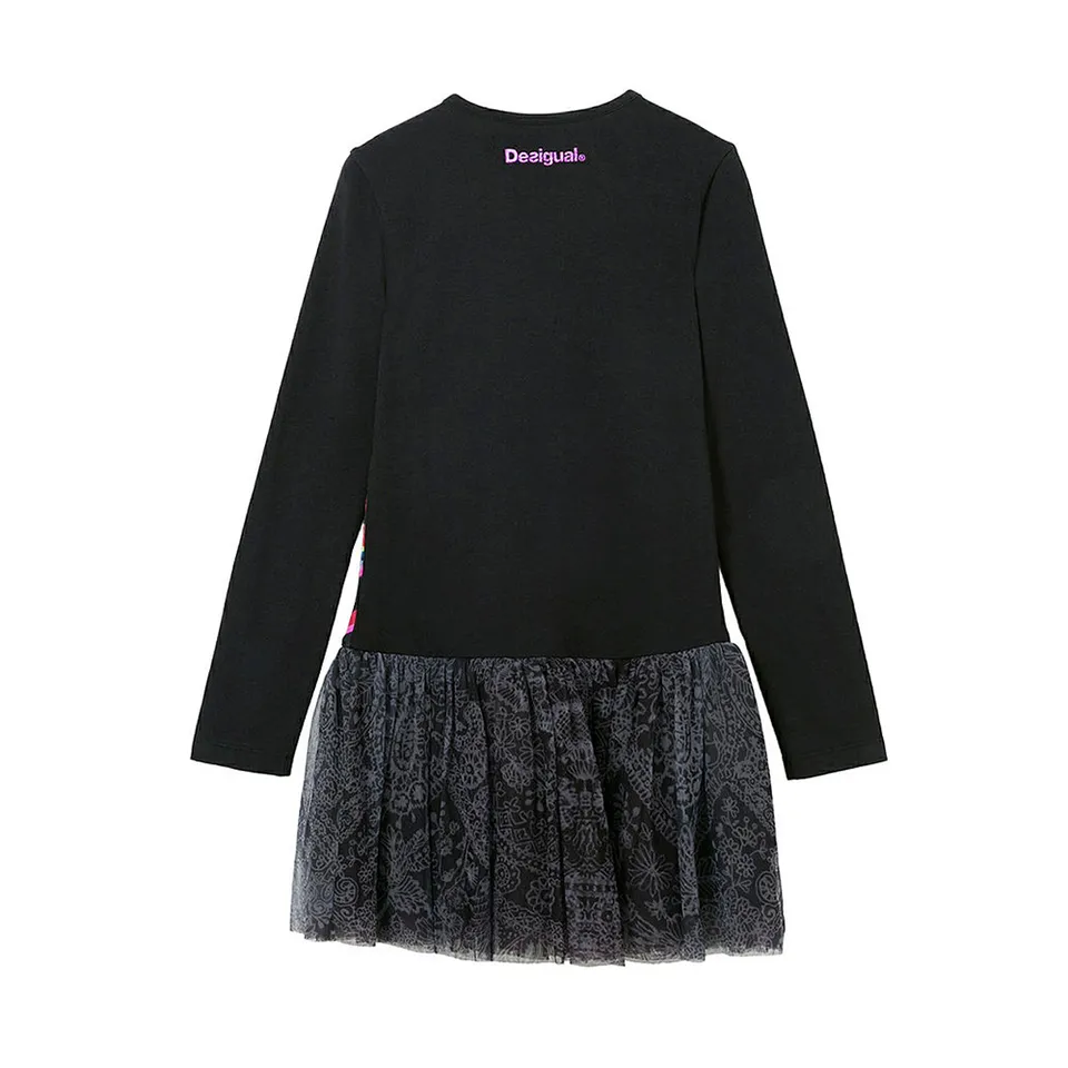 Desigual Kidswear Maseru Sequin Bodice Dress