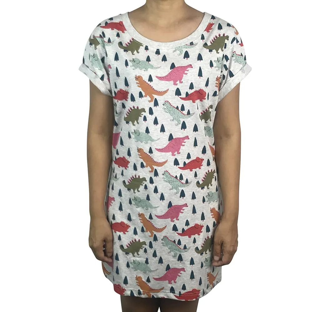 Dinos Grey Marle Dress