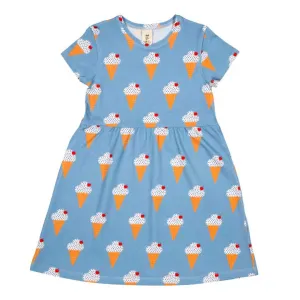 Don't Grow Up Dress - Ice Cream Blue