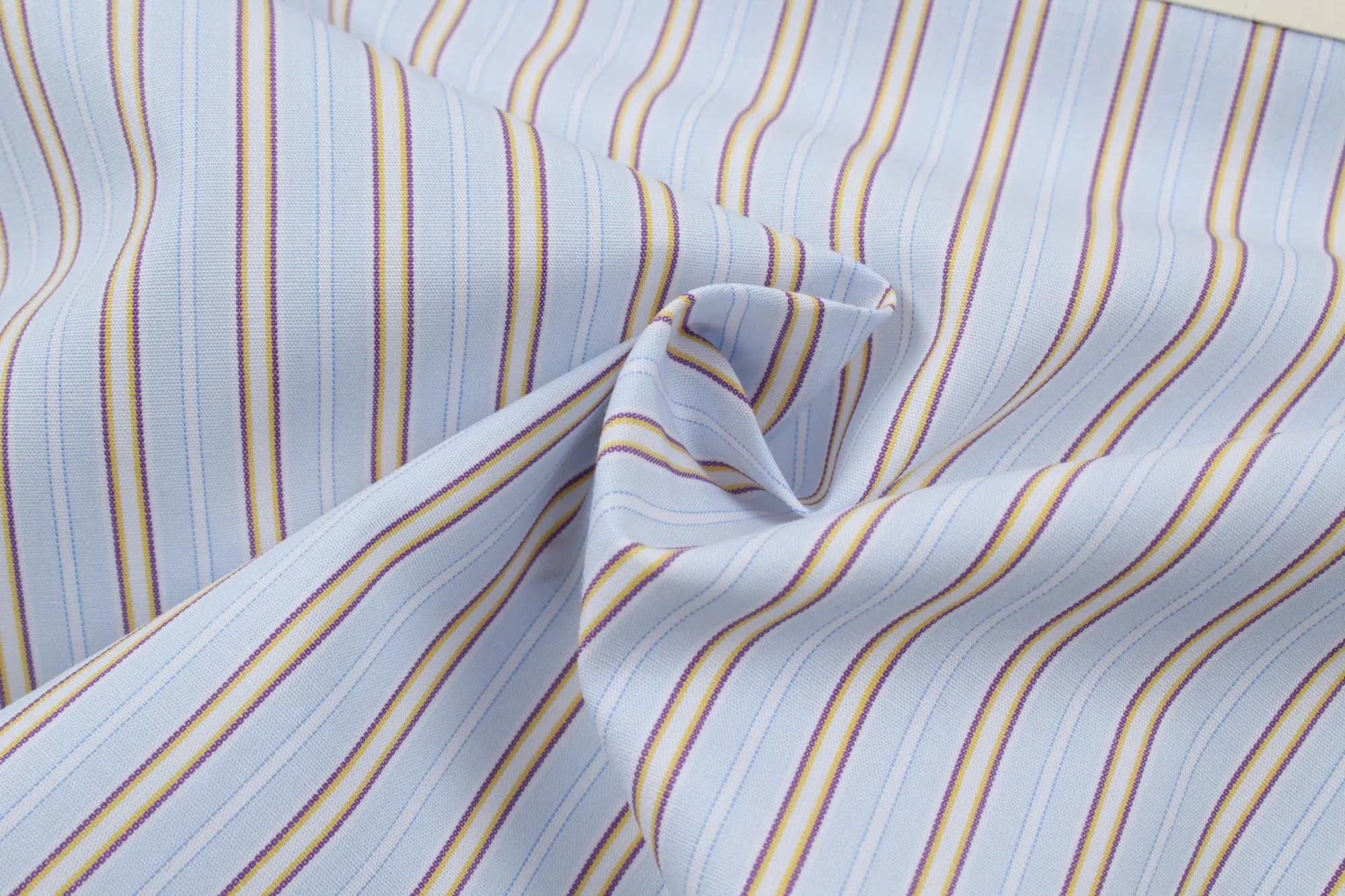 Fancy Organic Cotton Stripes Poplin - 6 Variants Available