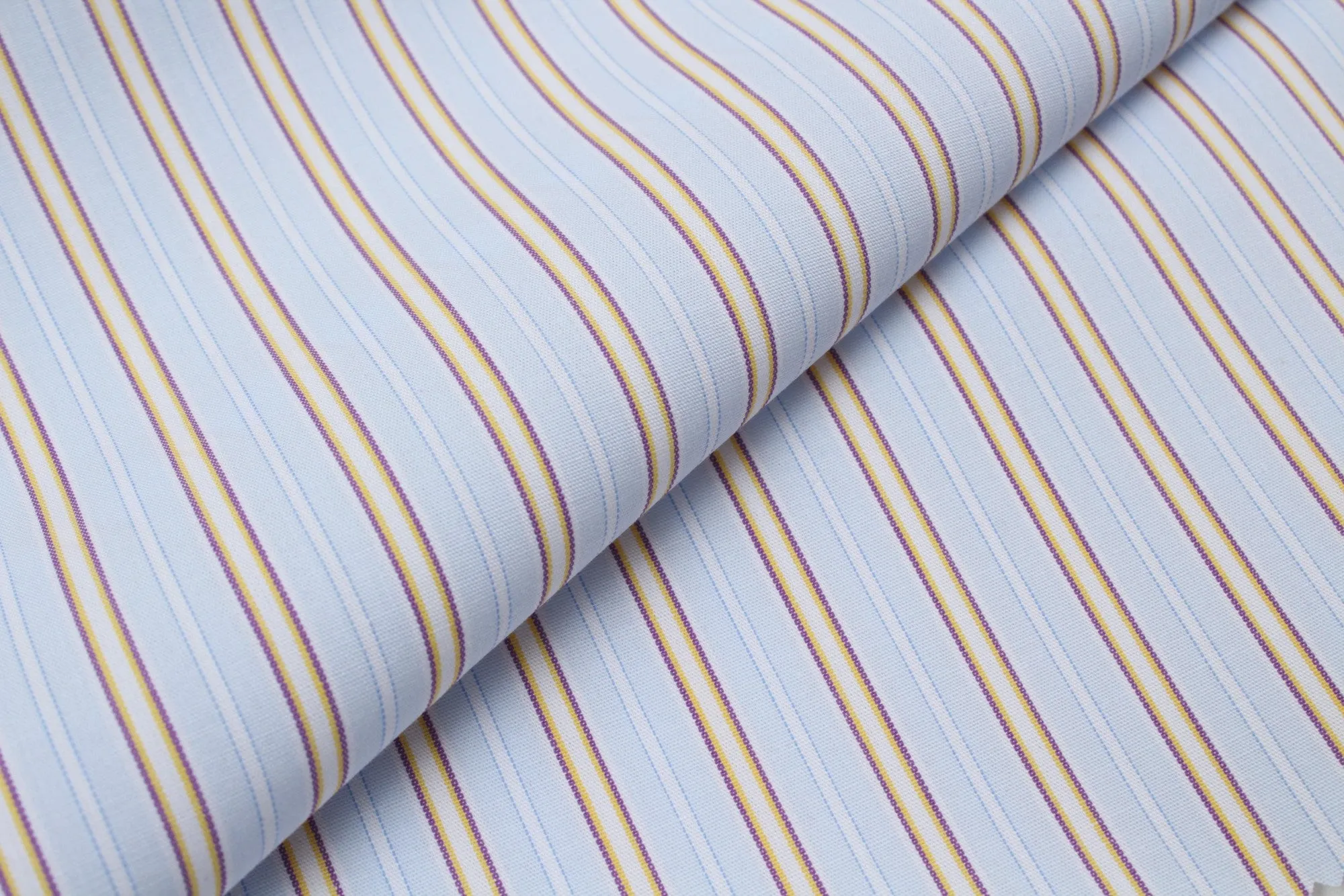 Fancy Organic Cotton Stripes Poplin - 6 Variants Available