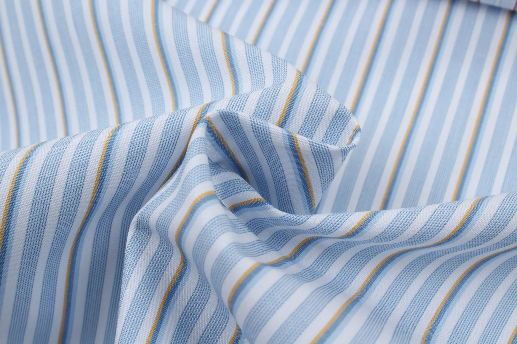 Fancy Organic Cotton Stripes Poplin - 6 Variants Available