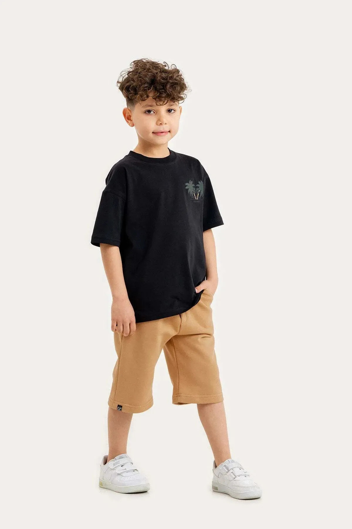 Gold Class Kidswear Boy's Palm & Minibus Back Printed Sets