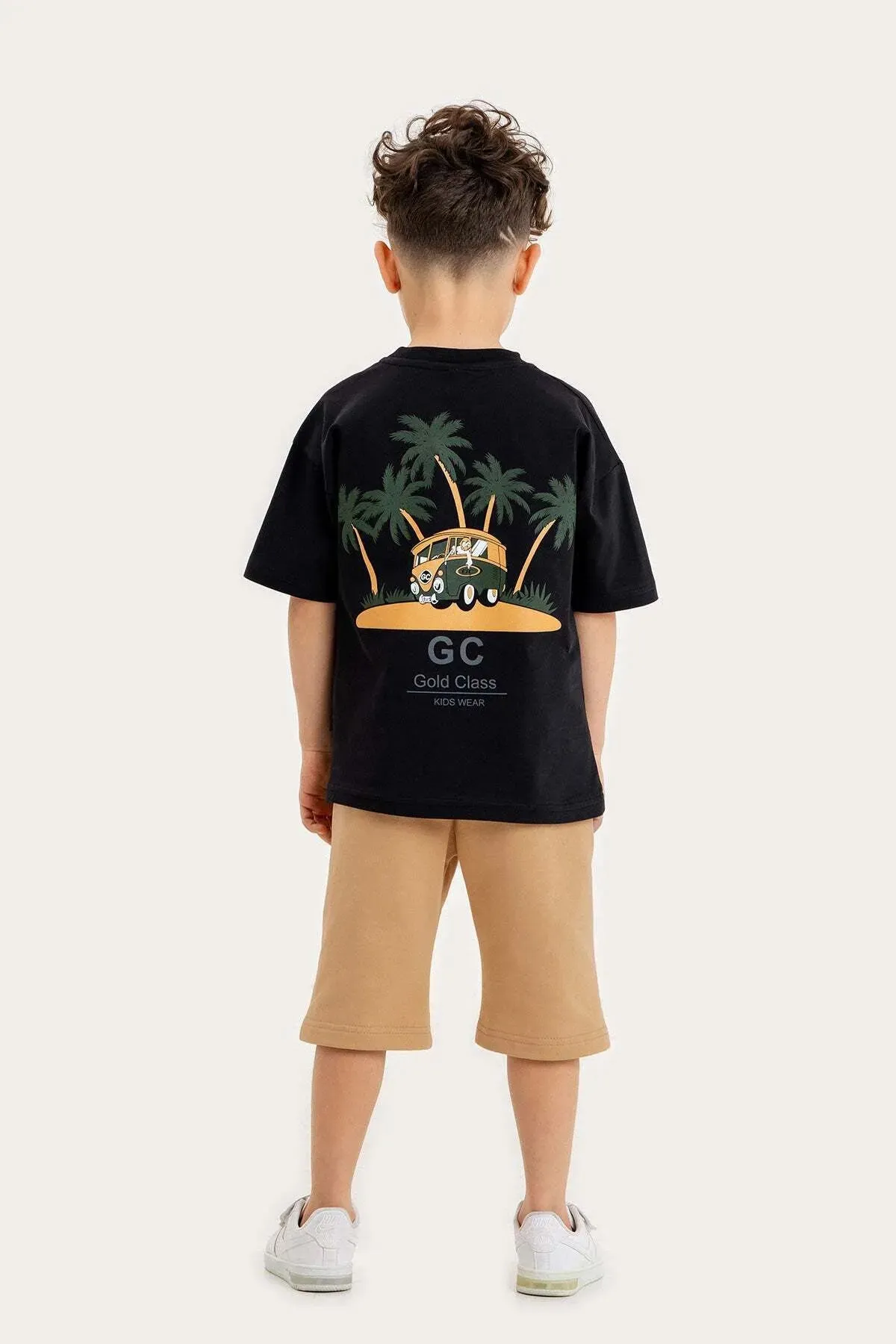 Gold Class Kidswear Boy's Palm & Minibus Back Printed Sets