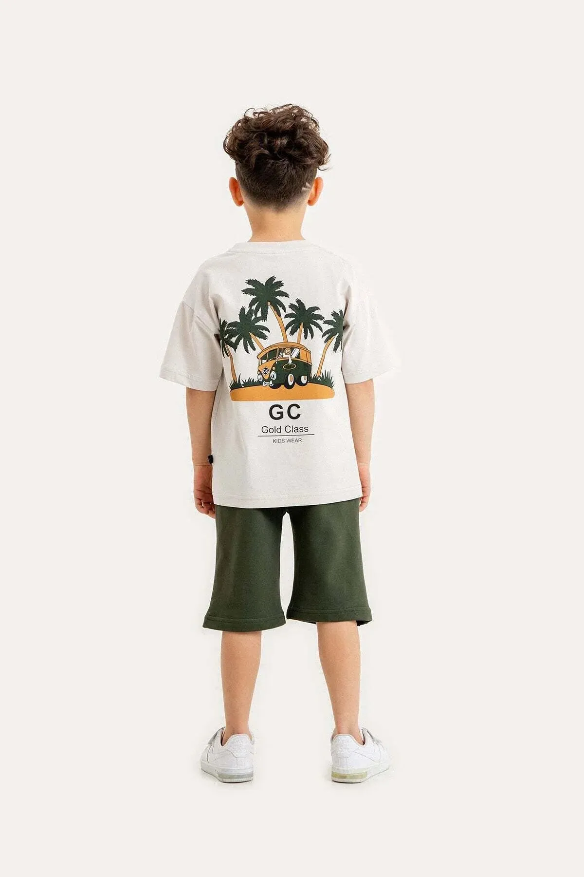 Gold Class Kidswear Boy's Palm & Minibus Back Printed Sets