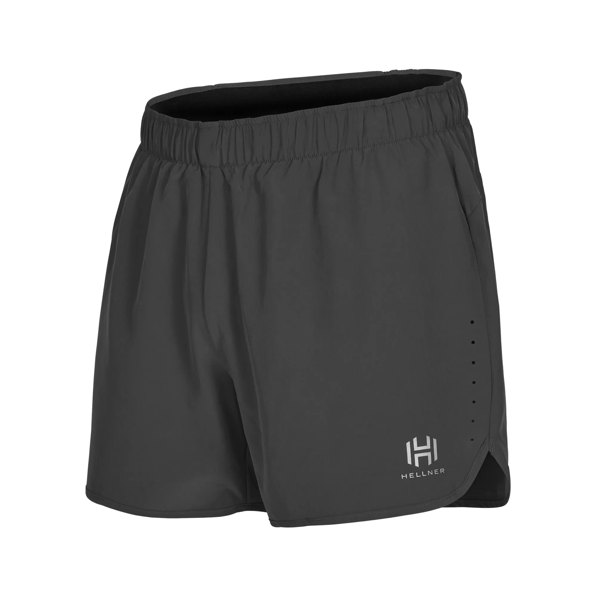 Hellner Men&#x27;s Aras Running Shorts Asphalt | Buy Hellner Men&#x27;s Aras Running Shorts Asphalt here | Outnorth