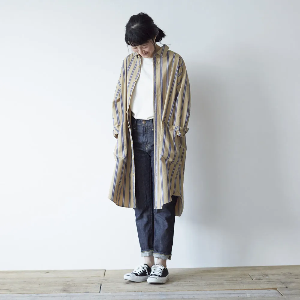 HÄP & CRAFT | Kidswear | Kid Overshirt - Beige / Navy