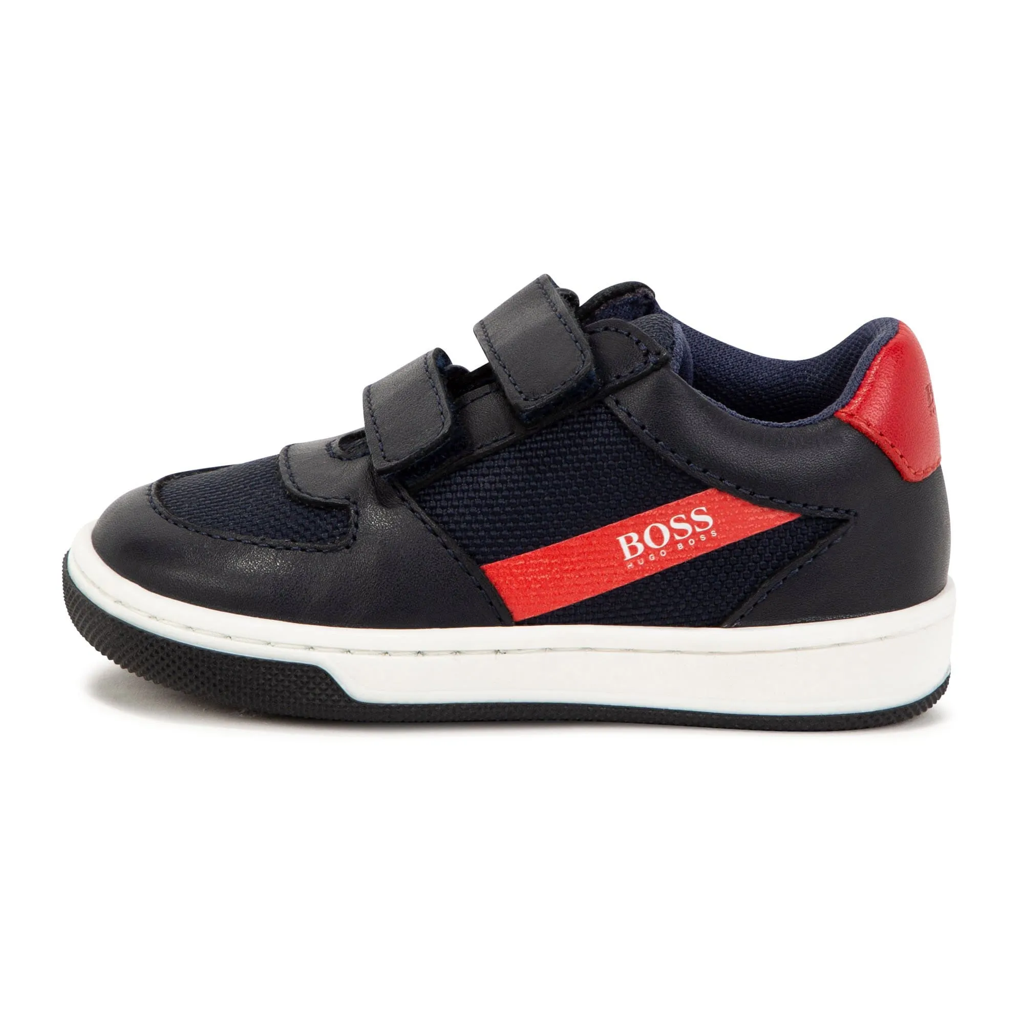 HUGO BOSS - Boss Velcro Strap Trainer - Navy