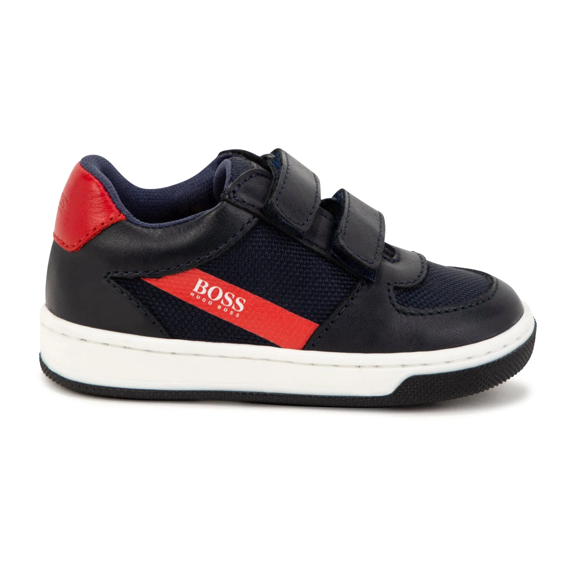 HUGO BOSS - Boss Velcro Strap Trainer - Navy