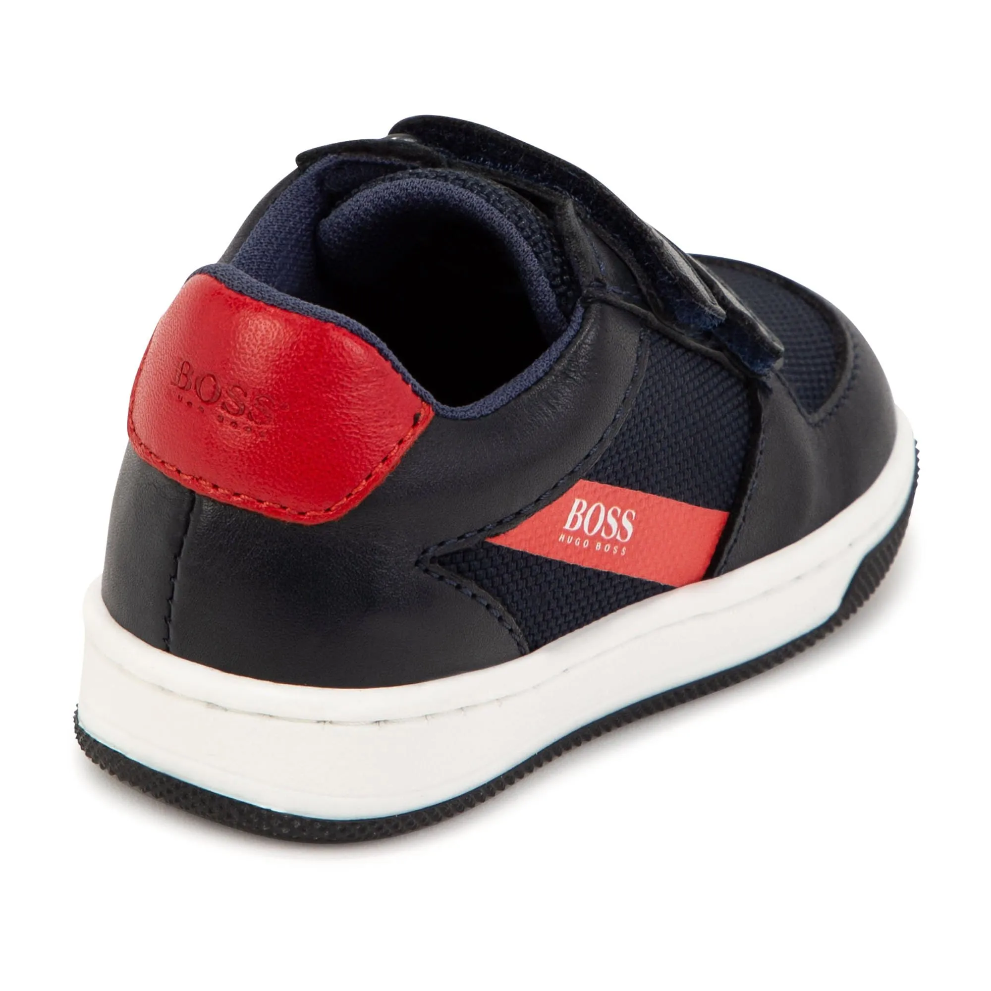 HUGO BOSS - Boss Velcro Strap Trainer - Navy