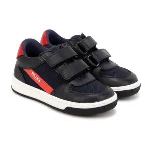 HUGO BOSS - Boss Velcro Strap Trainer - Navy