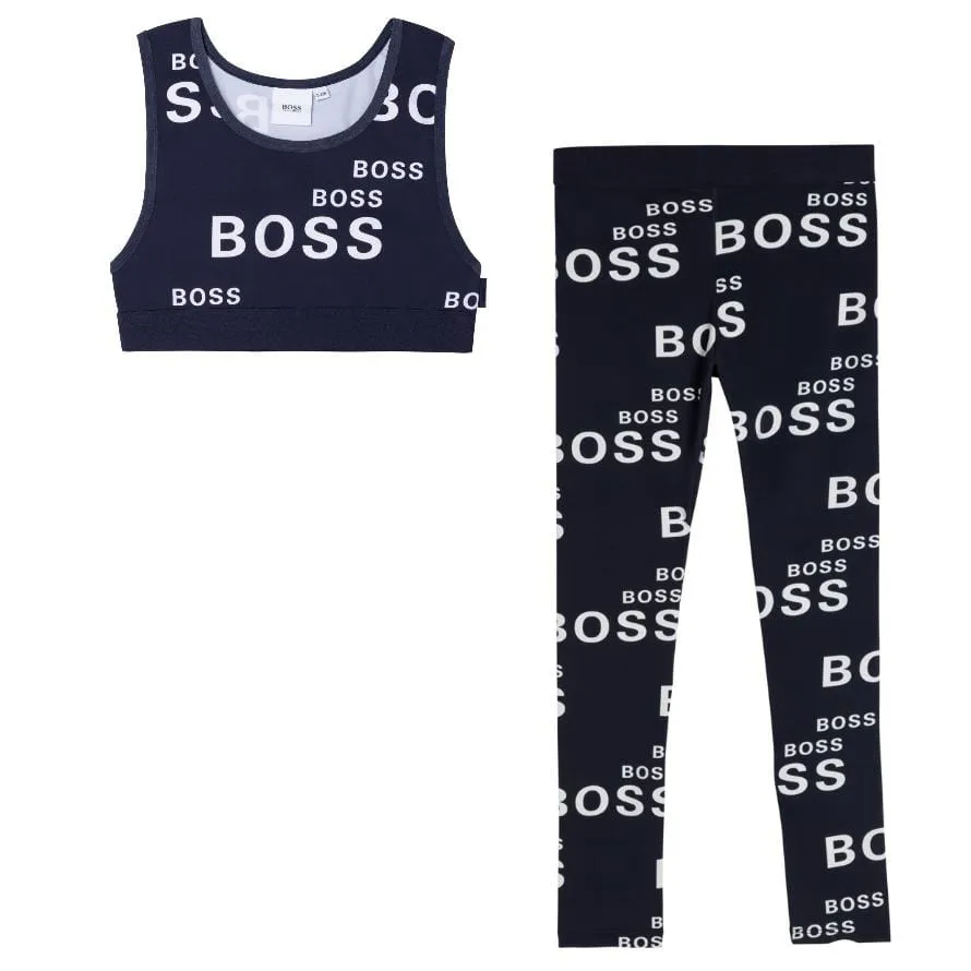 HUGO BOSS - Sports Legging Set - Navy