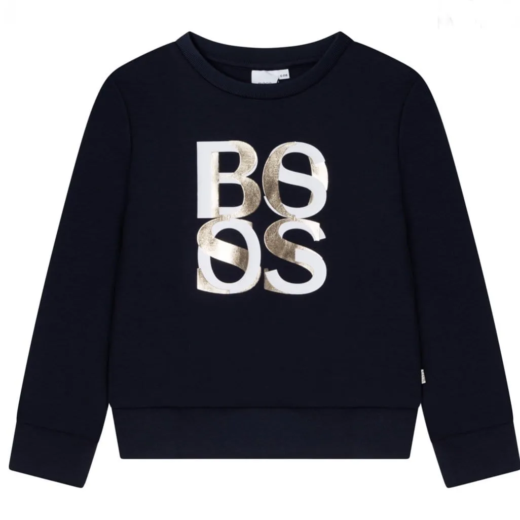 HUGO BOSS - Sweatshirt Legging Set - Navy