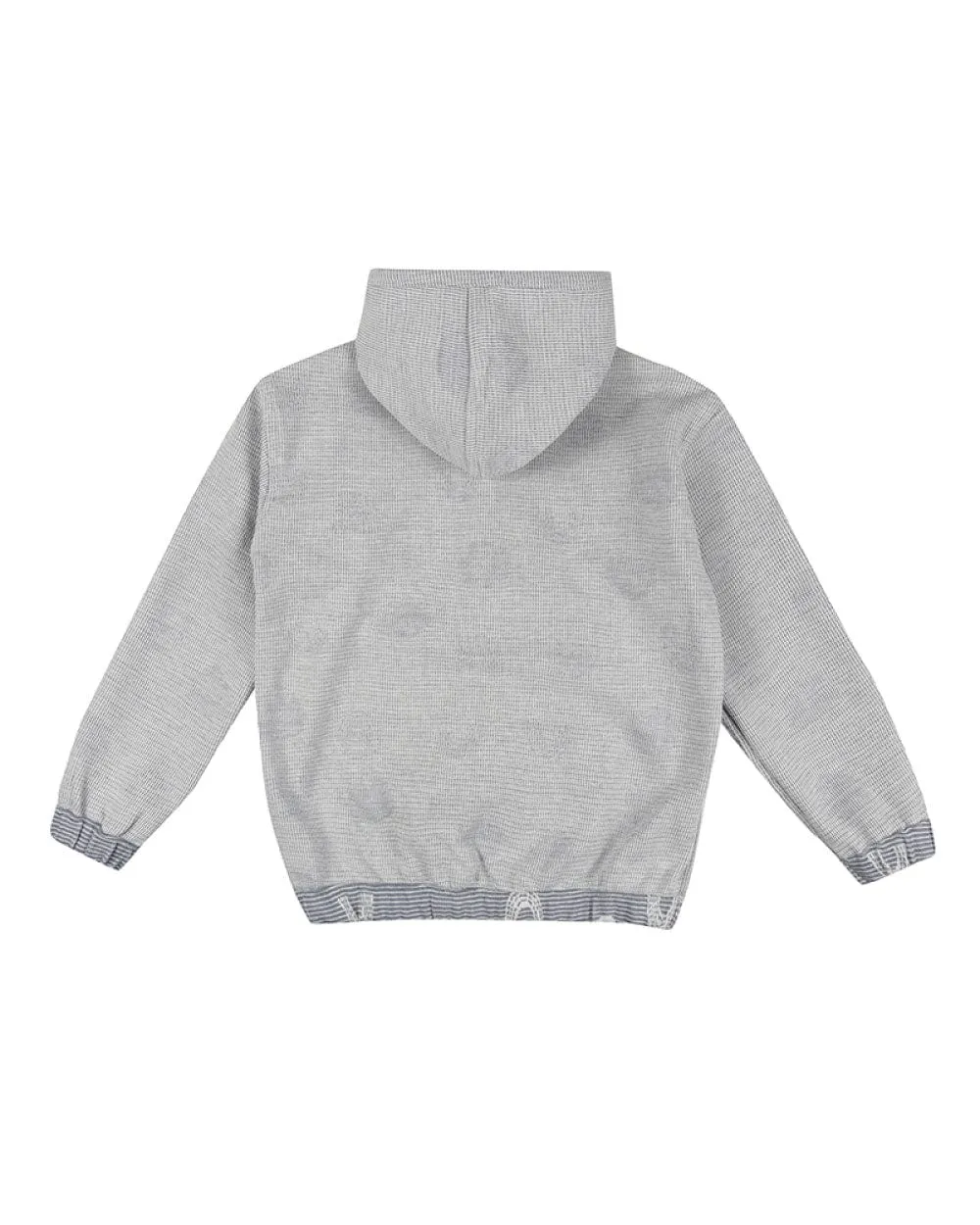 Jacquard Cloud Reversible Hoodie