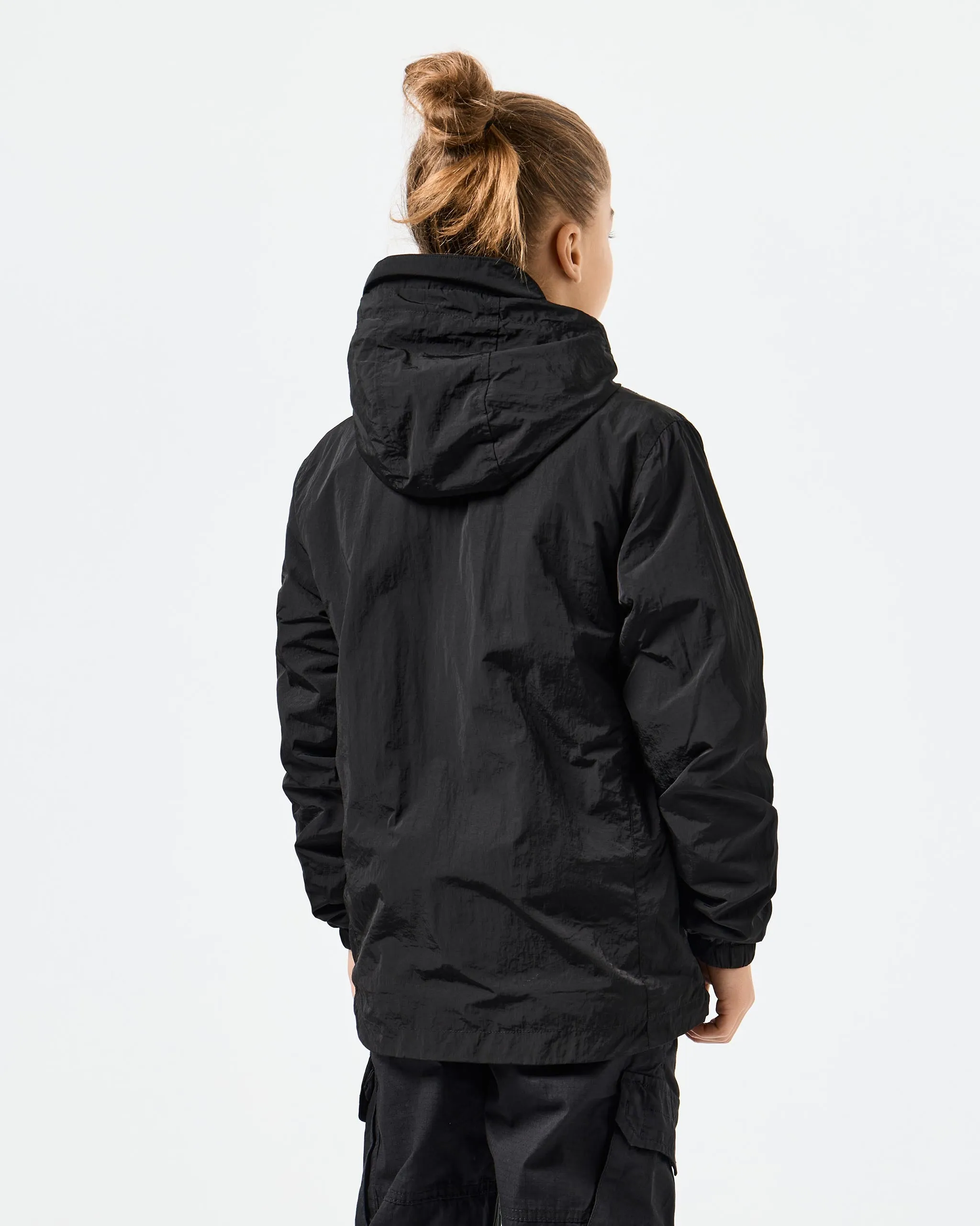 Kids Technician Fleece-Lined Jacket Black