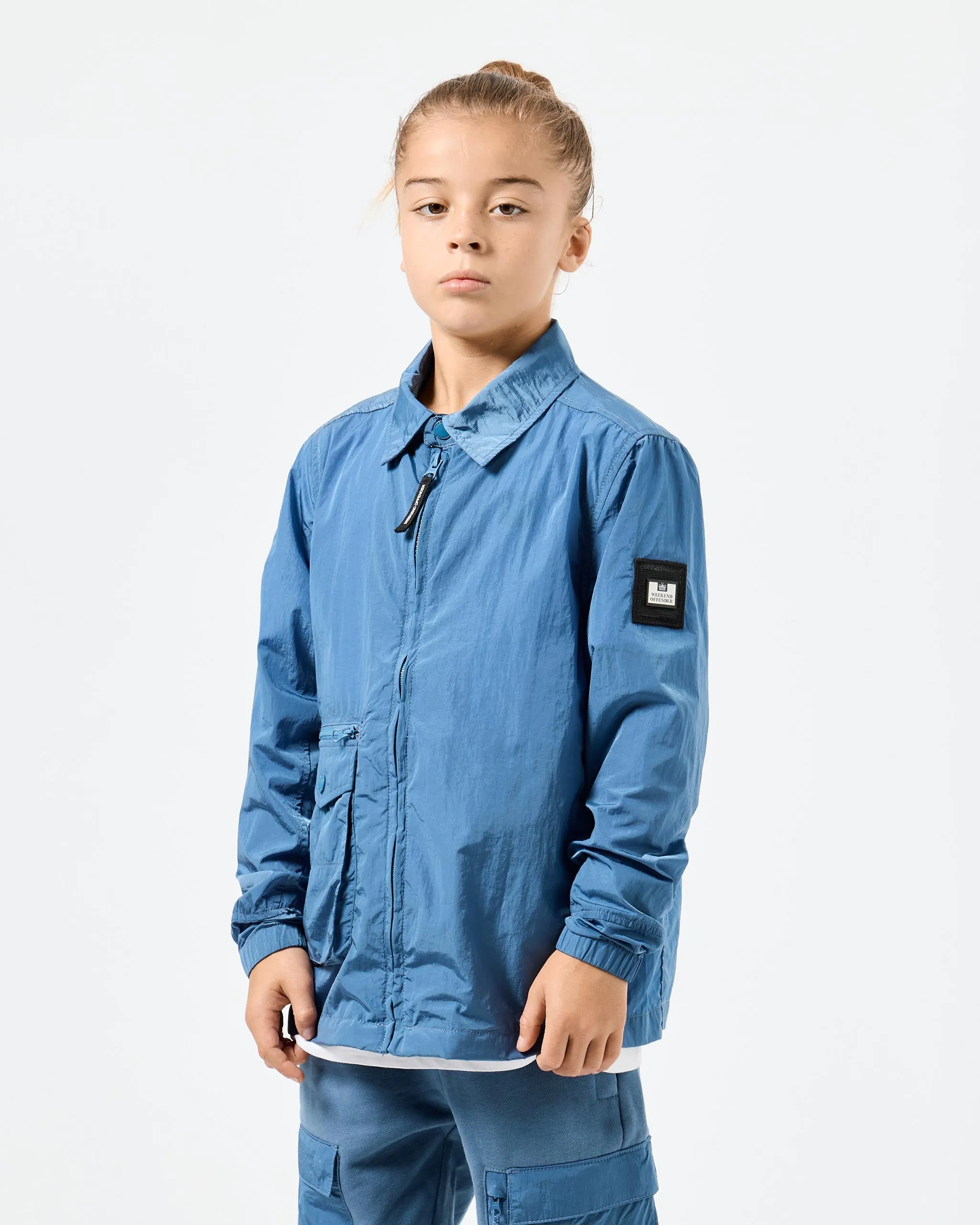 Kids Vinnie Over-Shirt Baltic Blue