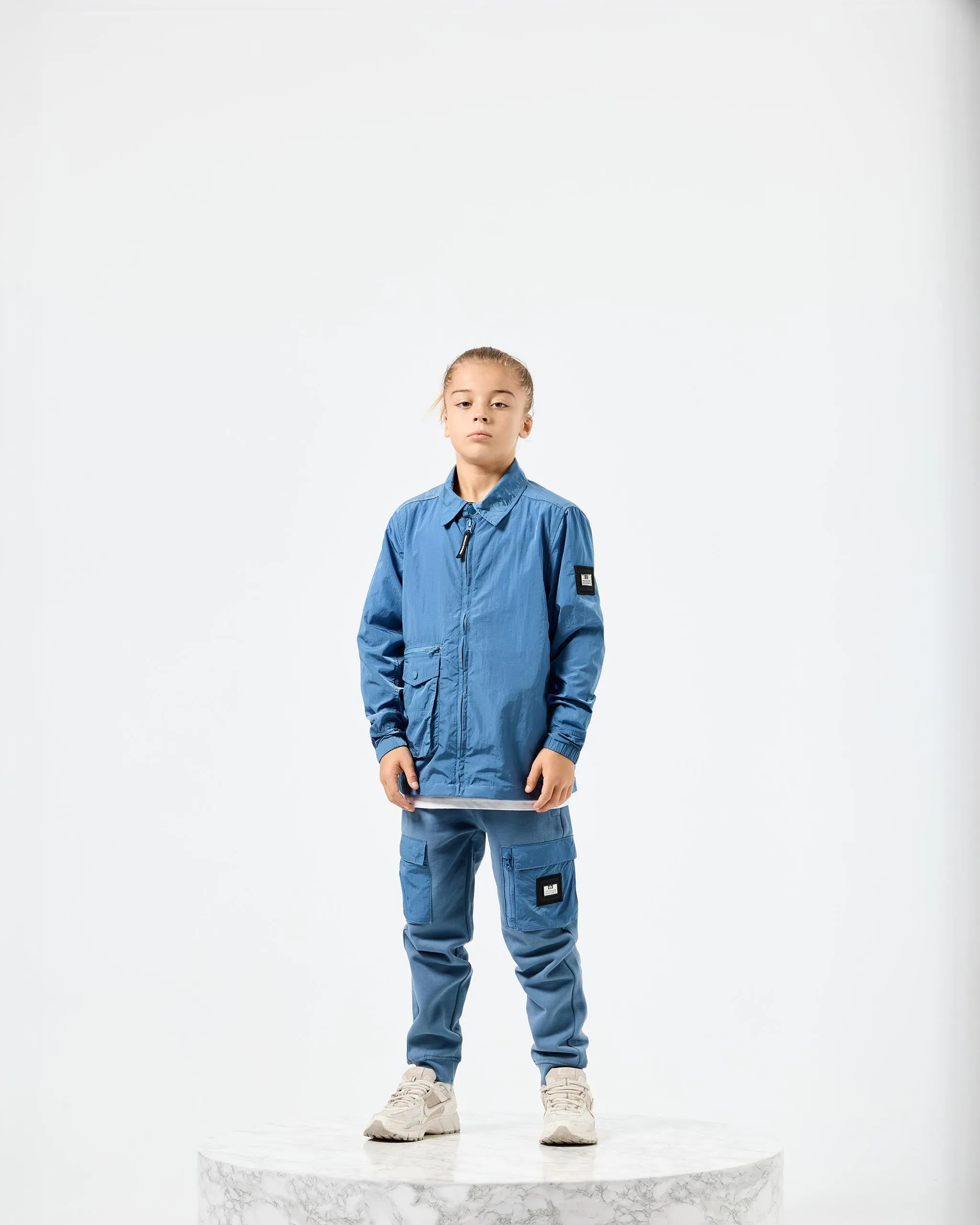 Kids Vinnie Over-Shirt Baltic Blue