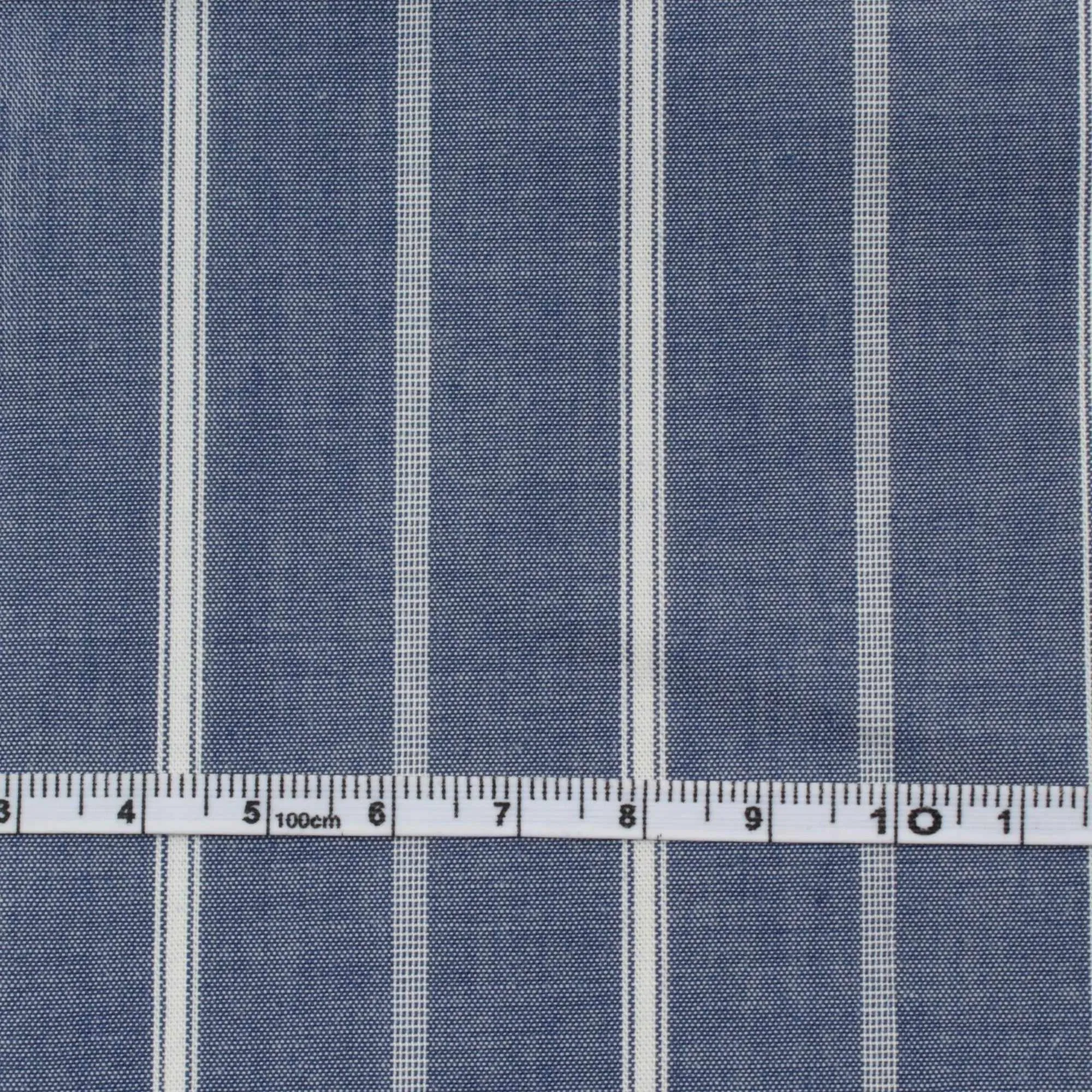 Light-Weight Cotton Stripes for Shirting - 7 Variants Available