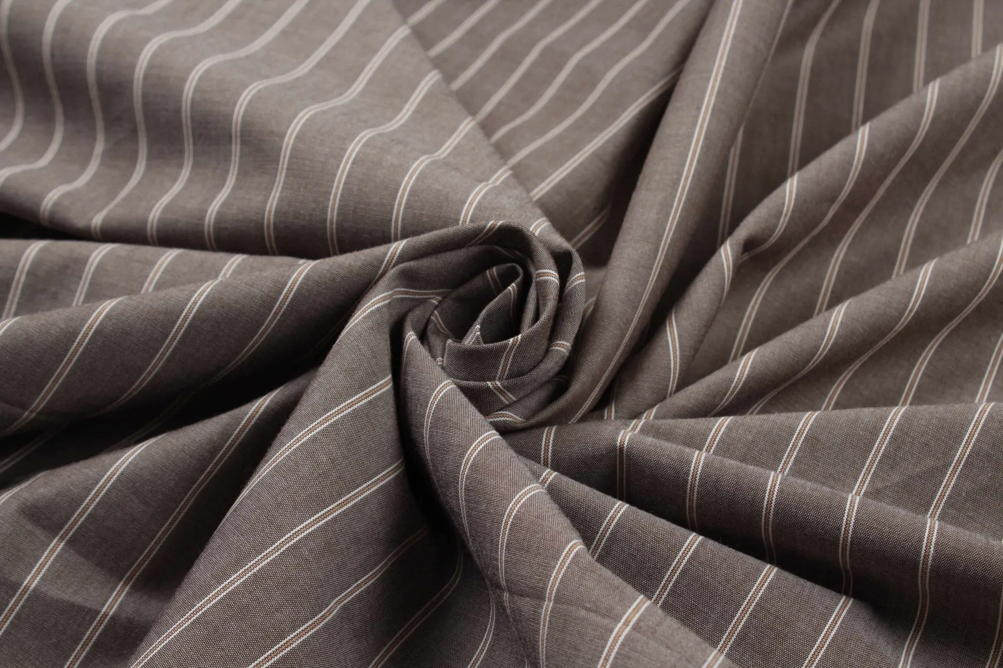 Light-Weight Cotton Stripes for Shirting - 7 Variants Available