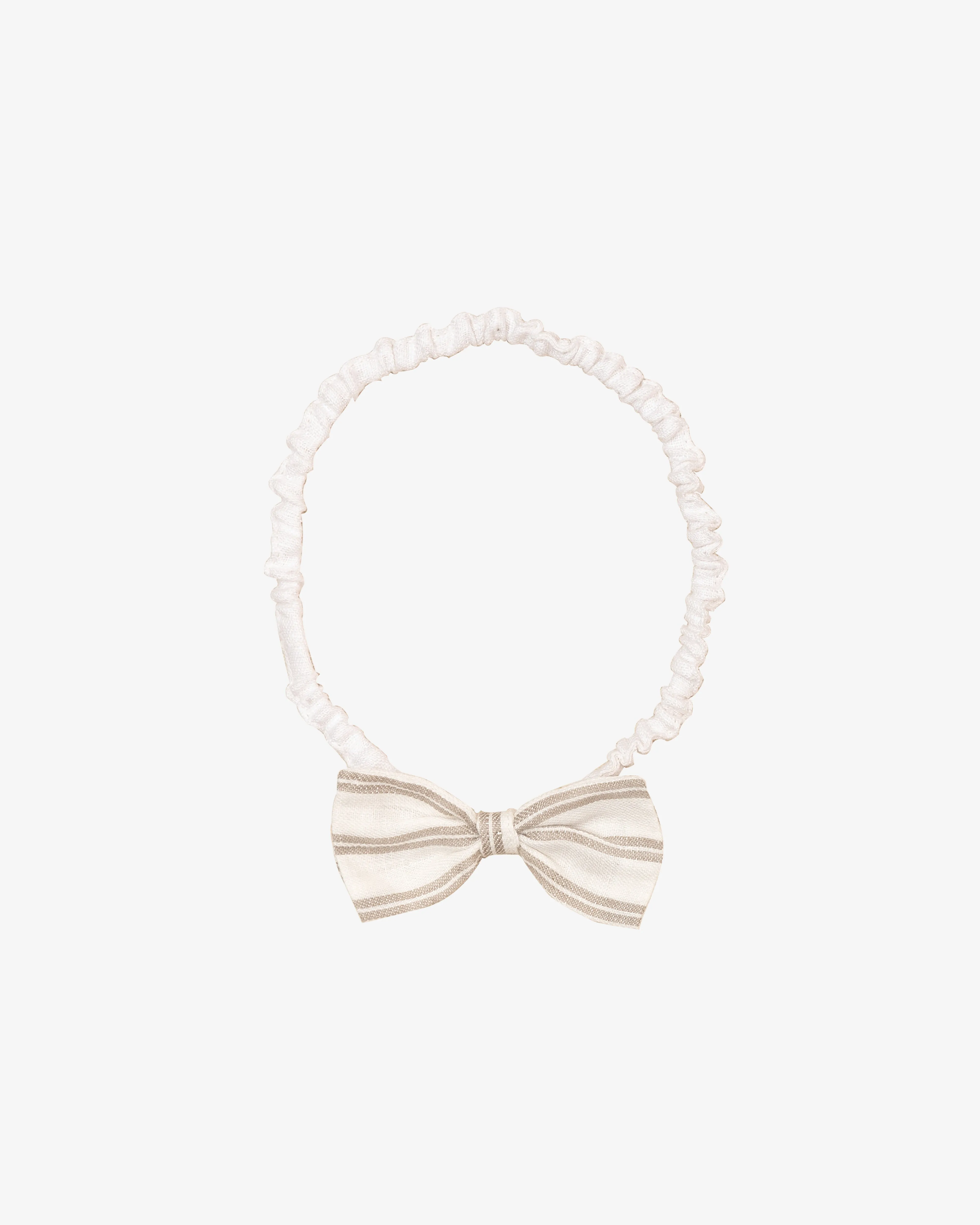 Linen Bow Head Band