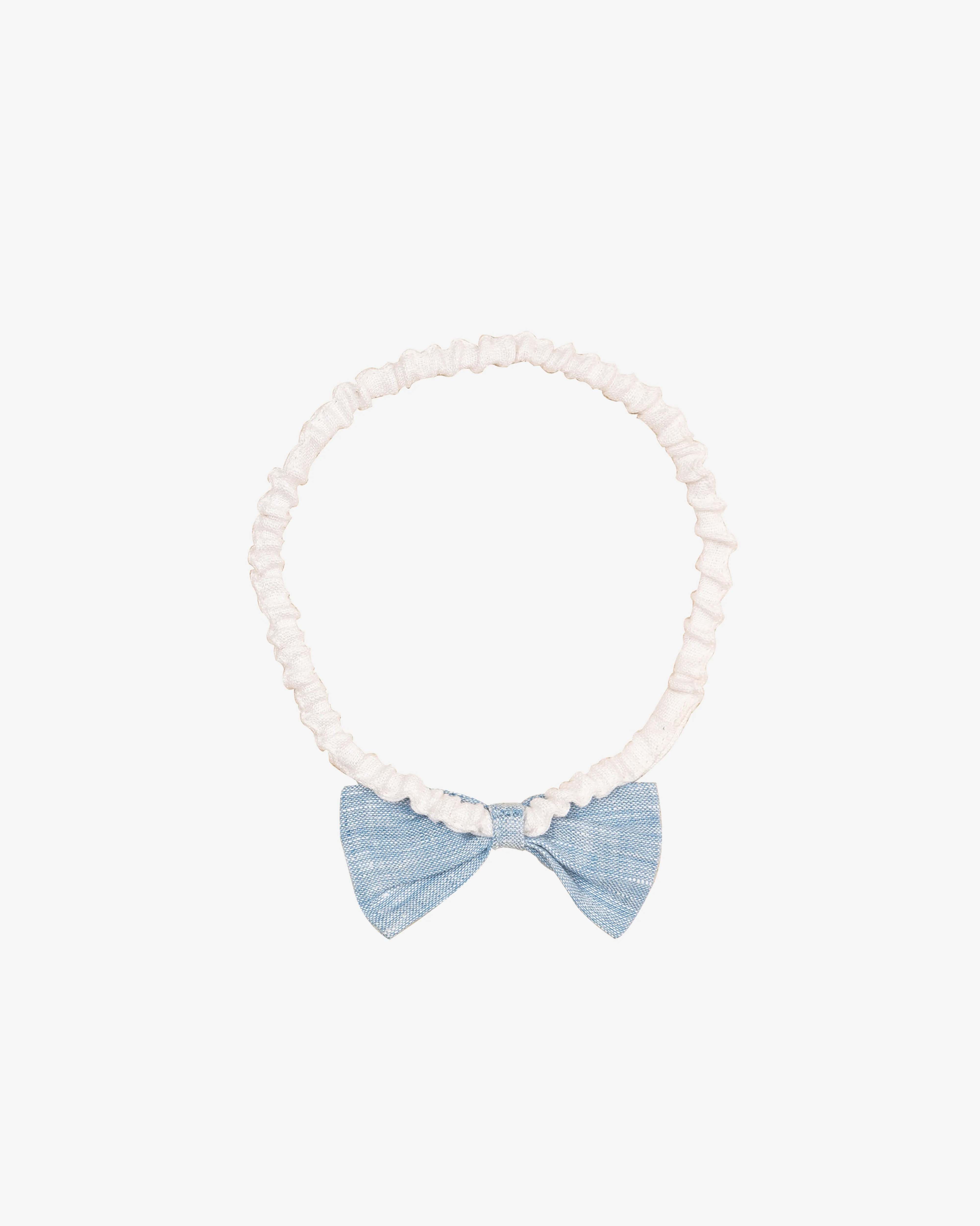 Linen Bow Head Band