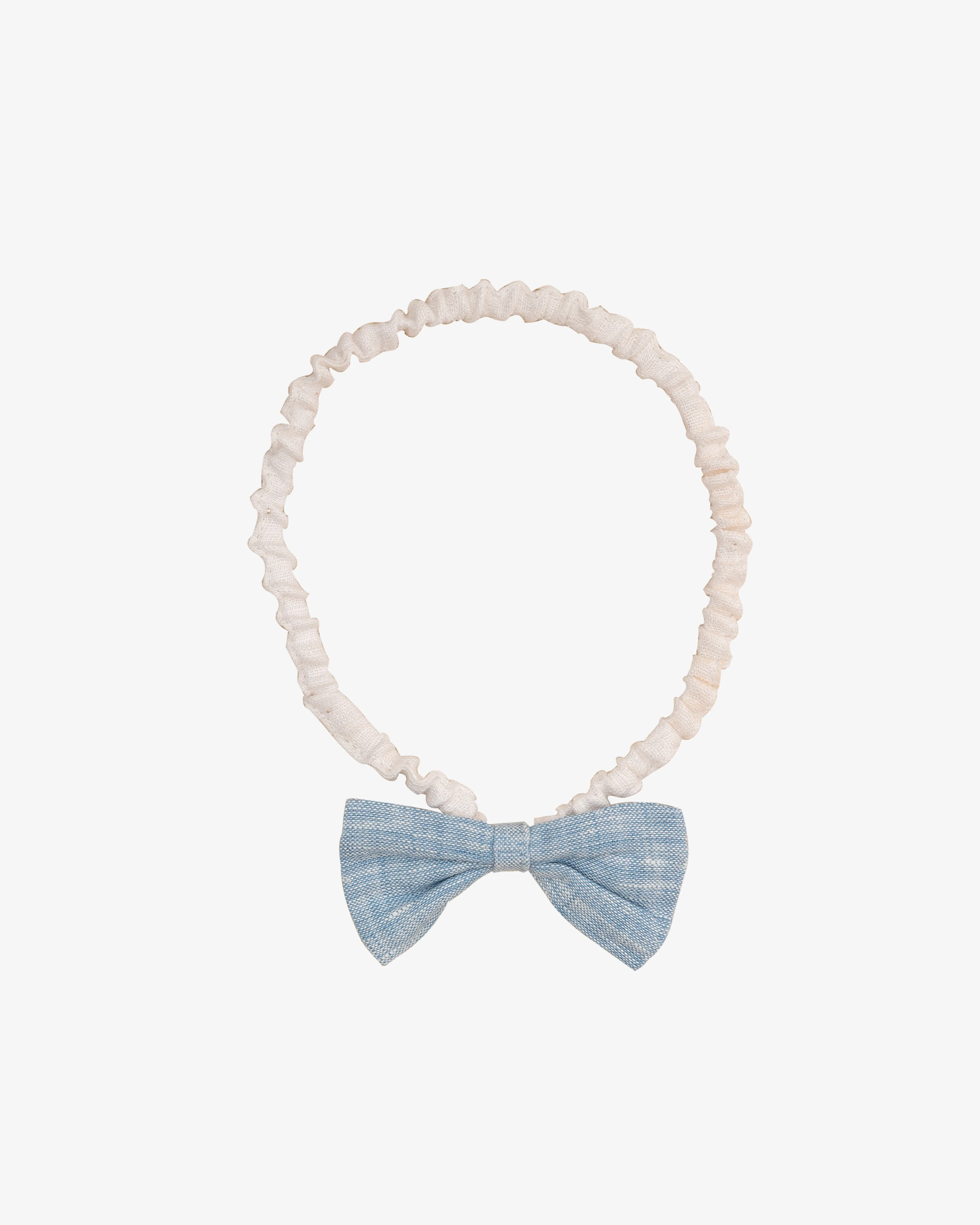 Linen Bow Head Band