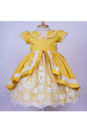 Mango yellow vintage light gown