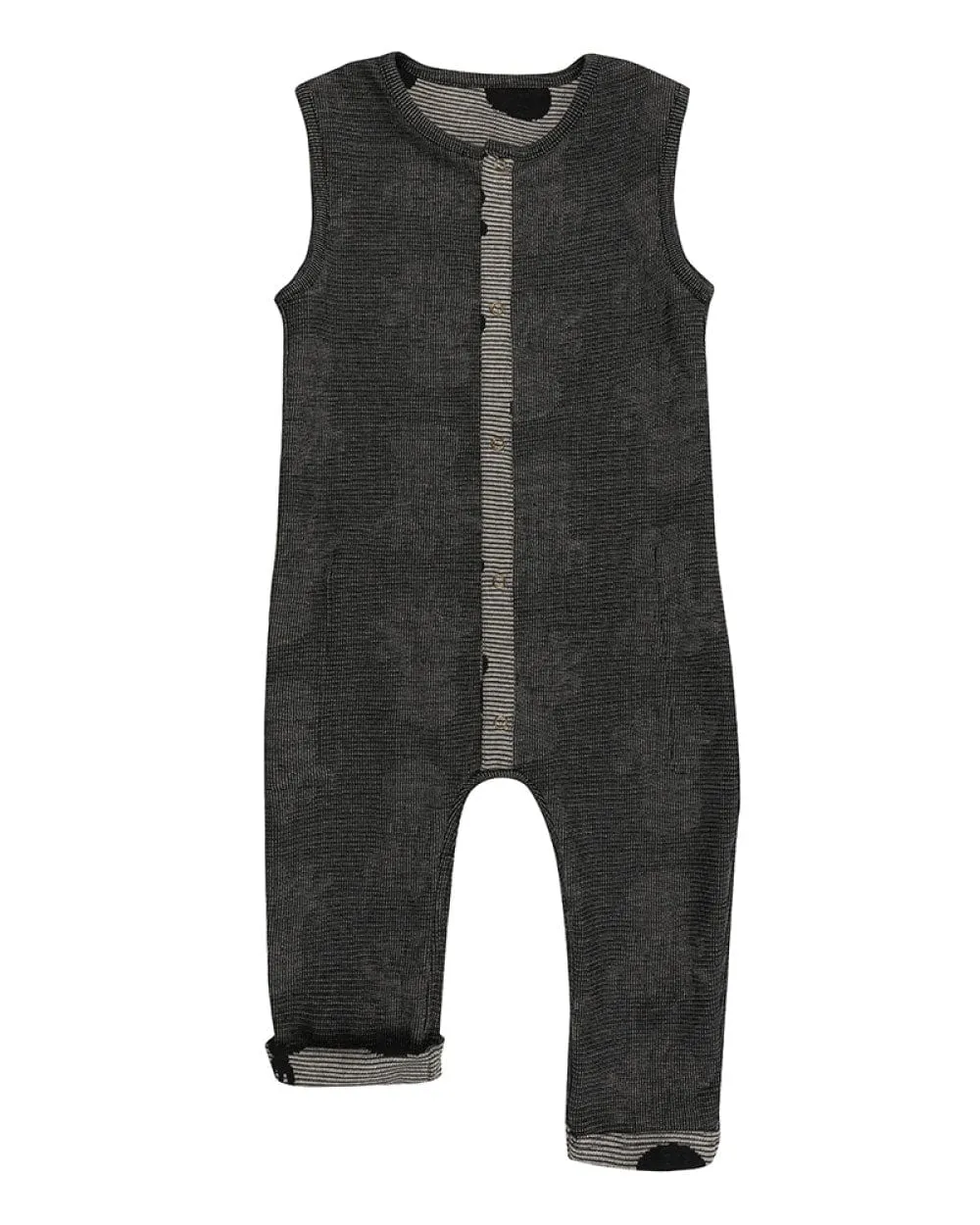 Octo Jacquard Reversible Tank Dungarees