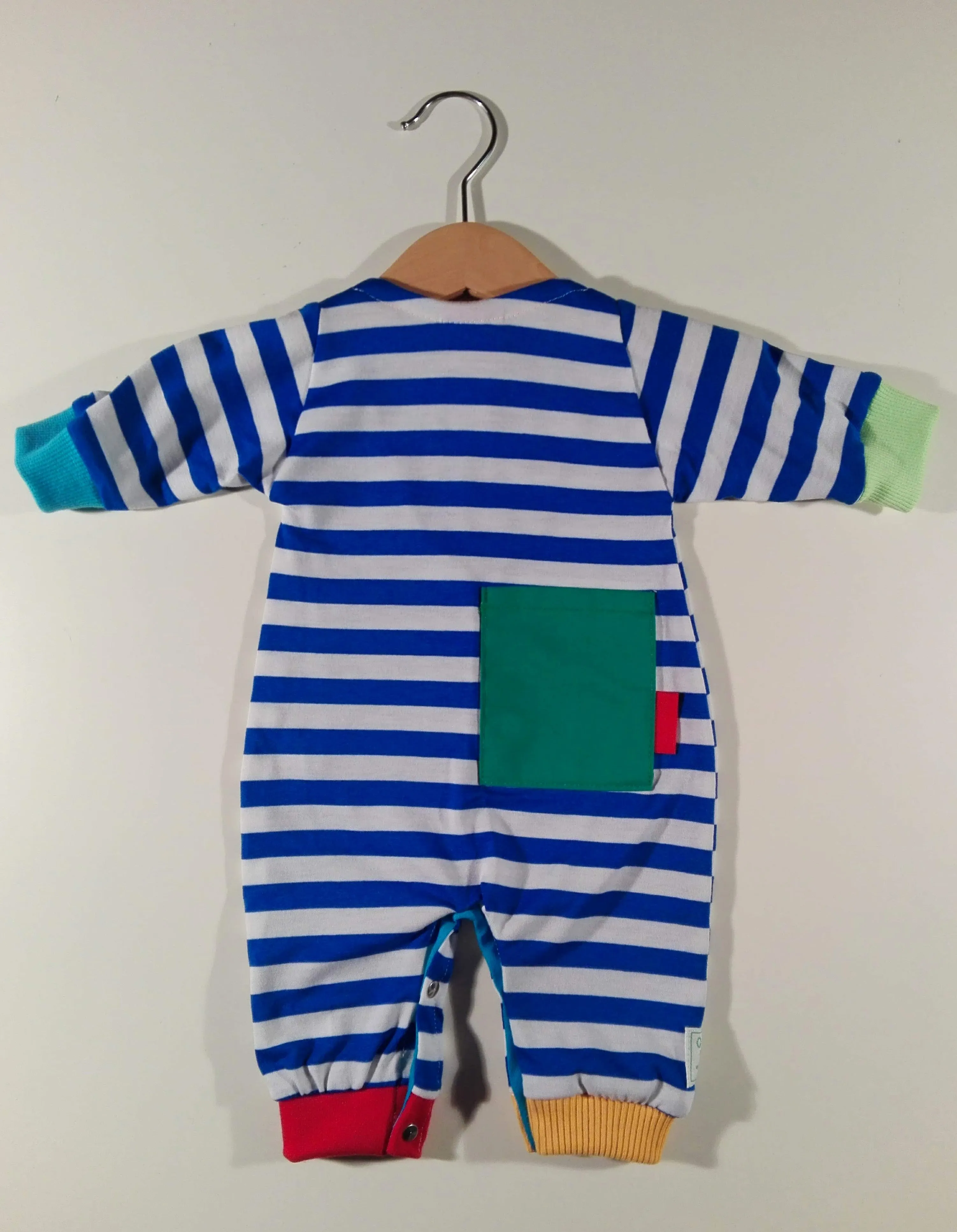 Onesie in cotton with pockets