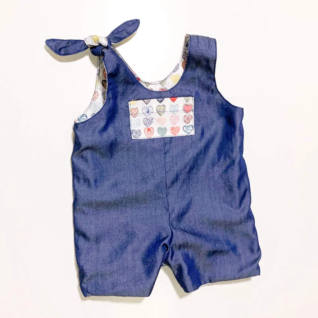 [Online Classes] Reversible Baby Romper