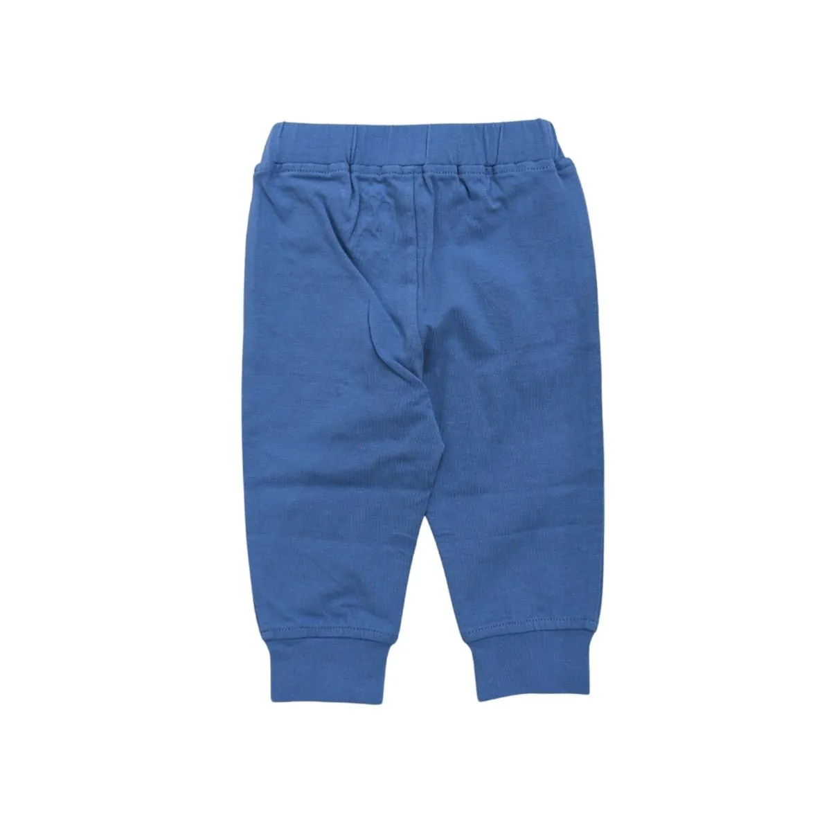 Organic Cotton Baby Joggers- Blue