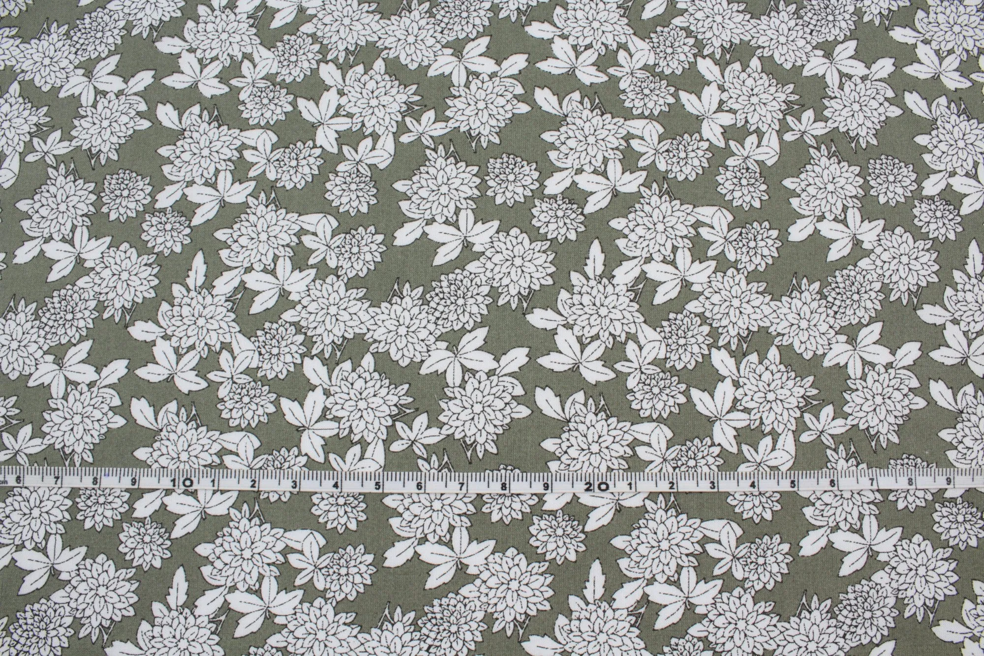 Organic Cotton Voile - Ditsy Floral Print (5 Designs Available)