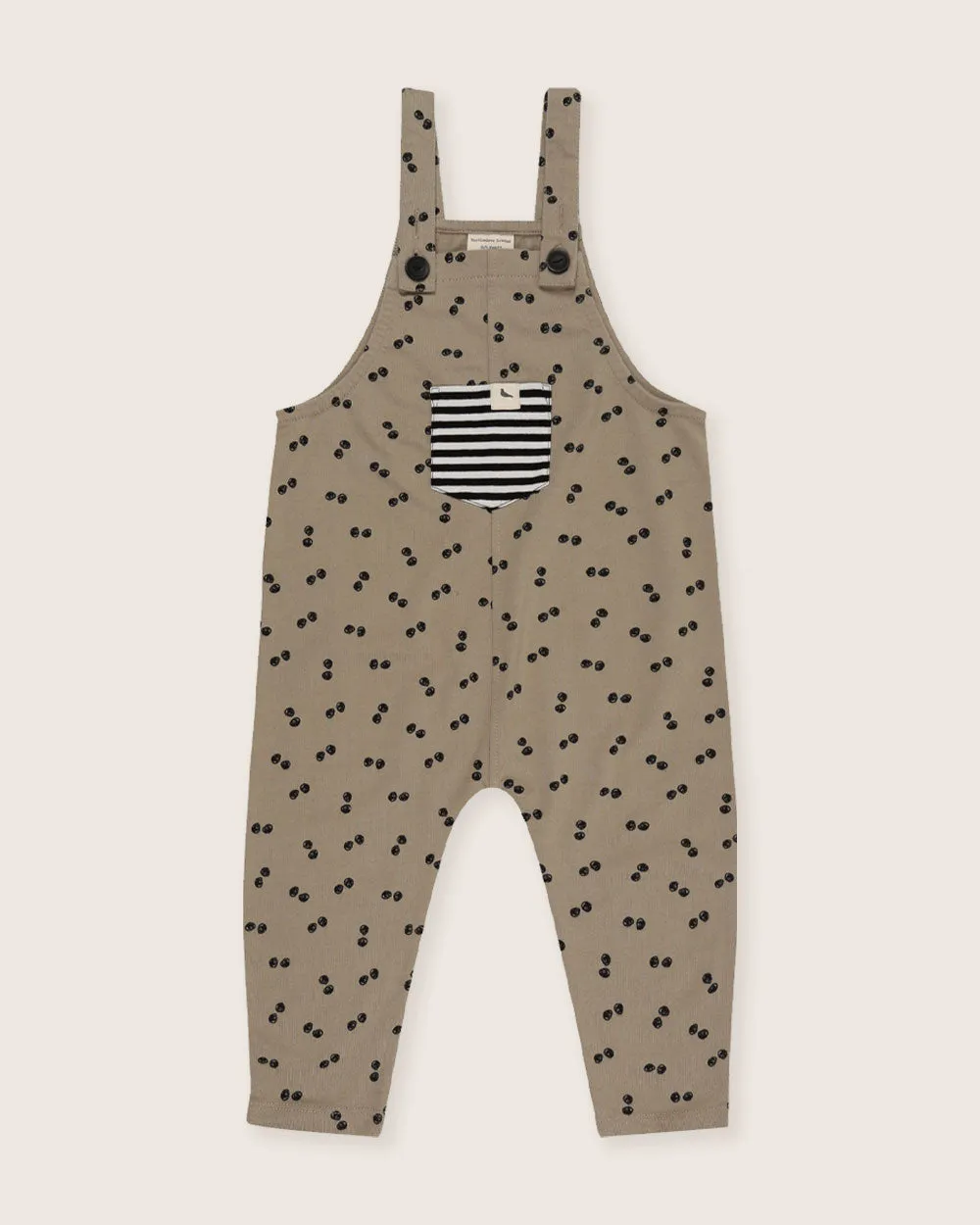 Peapod Print Dungarees