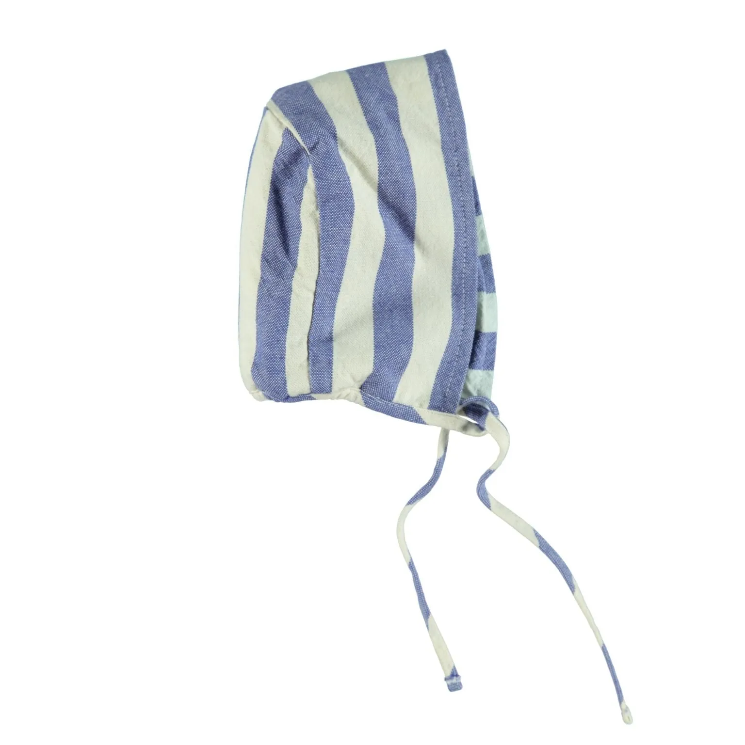 Piupiuchick baby bonnet reversible stripes