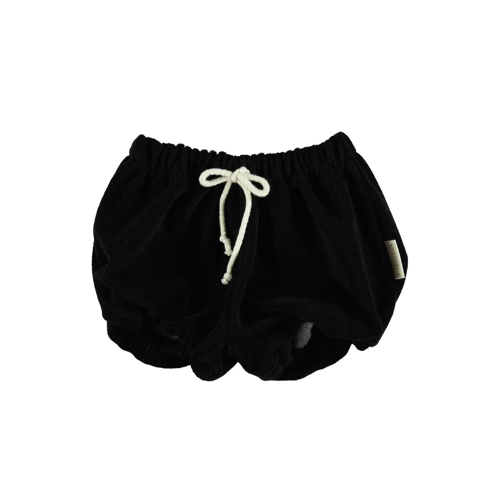 Piupiuchick shorts baby black terry