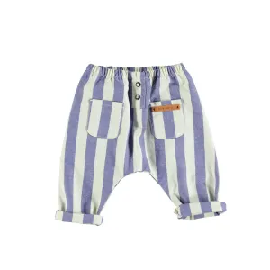 Piupiuchick trousers blue stripes