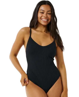 Rip Curl Women&#x27;s Premium Cheeky Coverage One Piece Swimsuit Black | Buy Rip Curl Women&#x27;s Premium Cheeky Coverage One Piece Swimsuit Black here | Outnorth