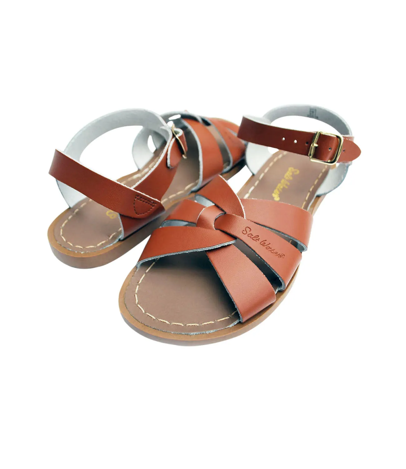 Salt-water sandals original tan (youth)