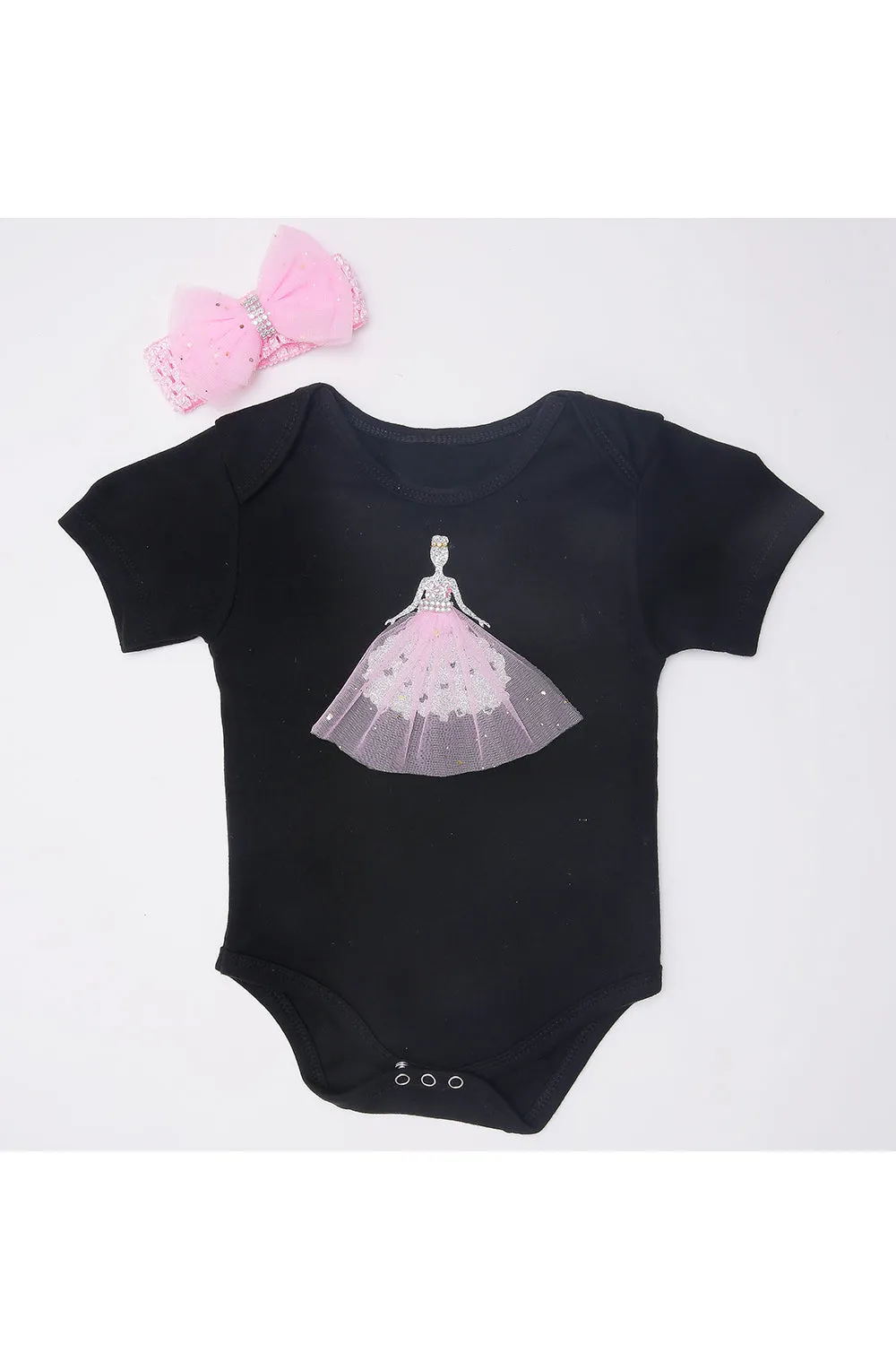 Silver princess bodysuit with tutu skirt and hairband