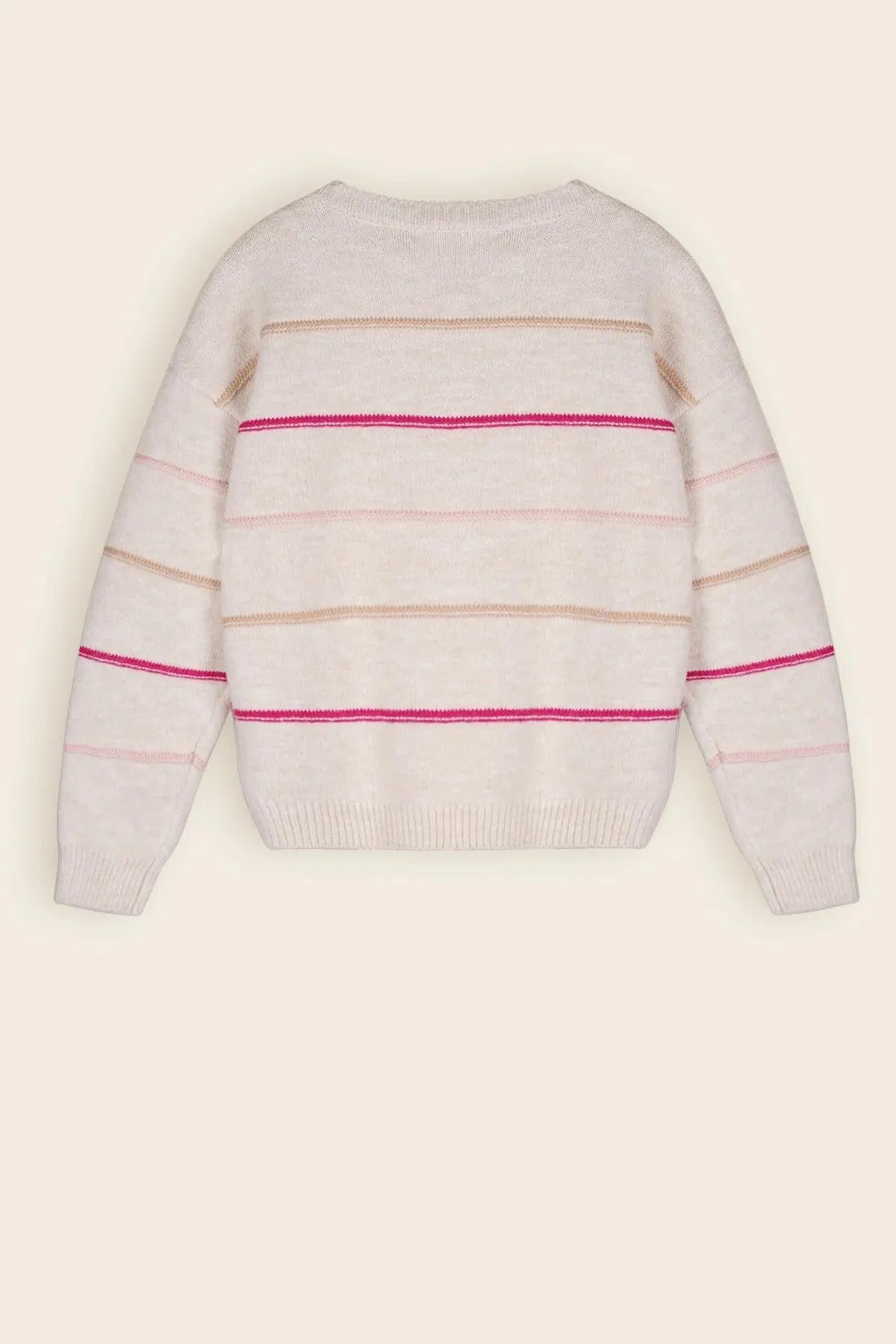 Tween Sweaters | Kendra Soft Knitted Stripe Sweater | Nono